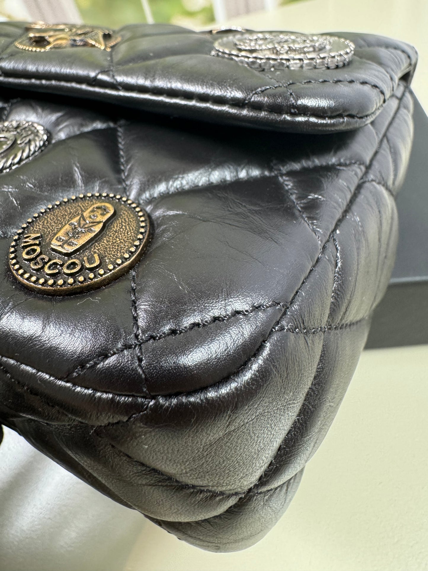 Preowned Chanel Medallion Medium Flap