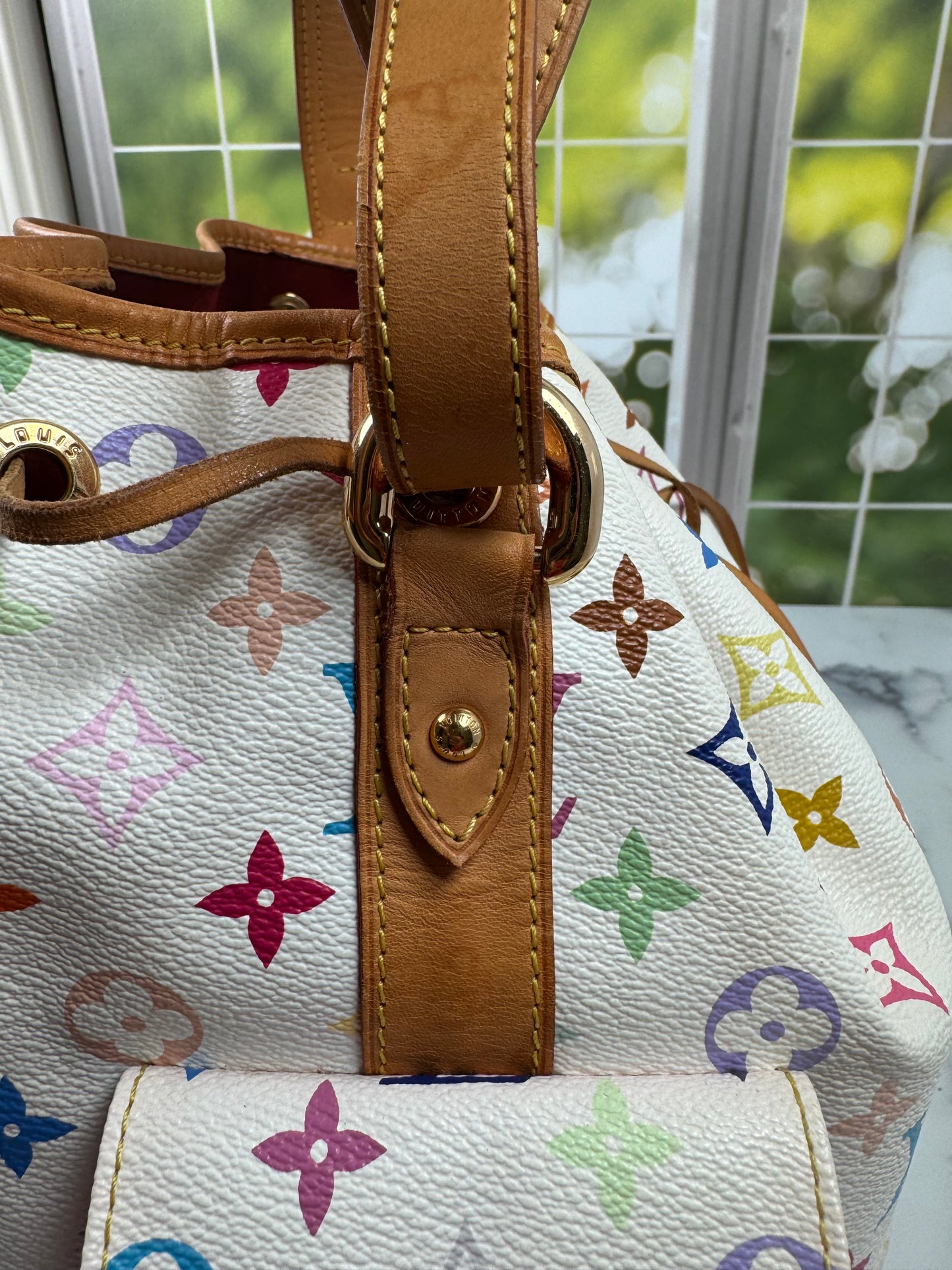 Preowned Louis Vuitton Neonoe Multicolor