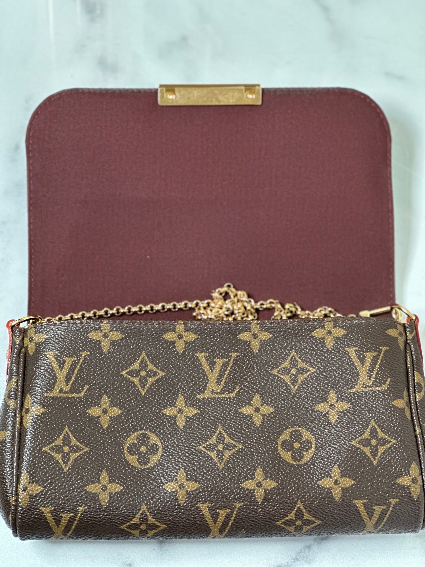 Preowned Louis Vuitton Favorite PM size