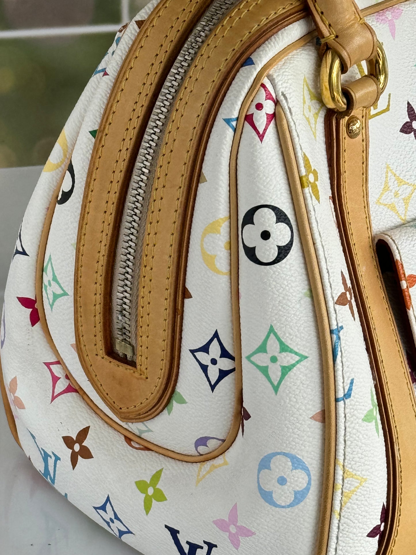 Pre-Owned Louis Vuitton Multicolor Priscilla White SP0086