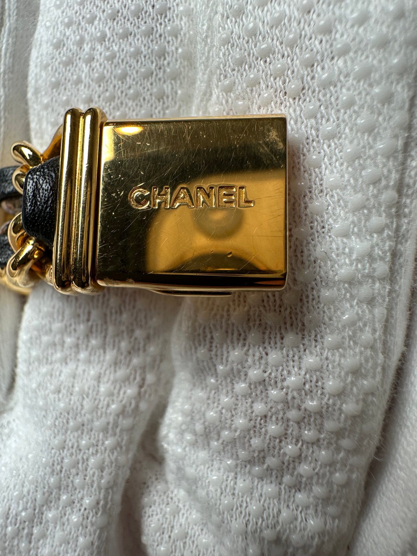 Preowned Chanel Premier Watch Gold Plated