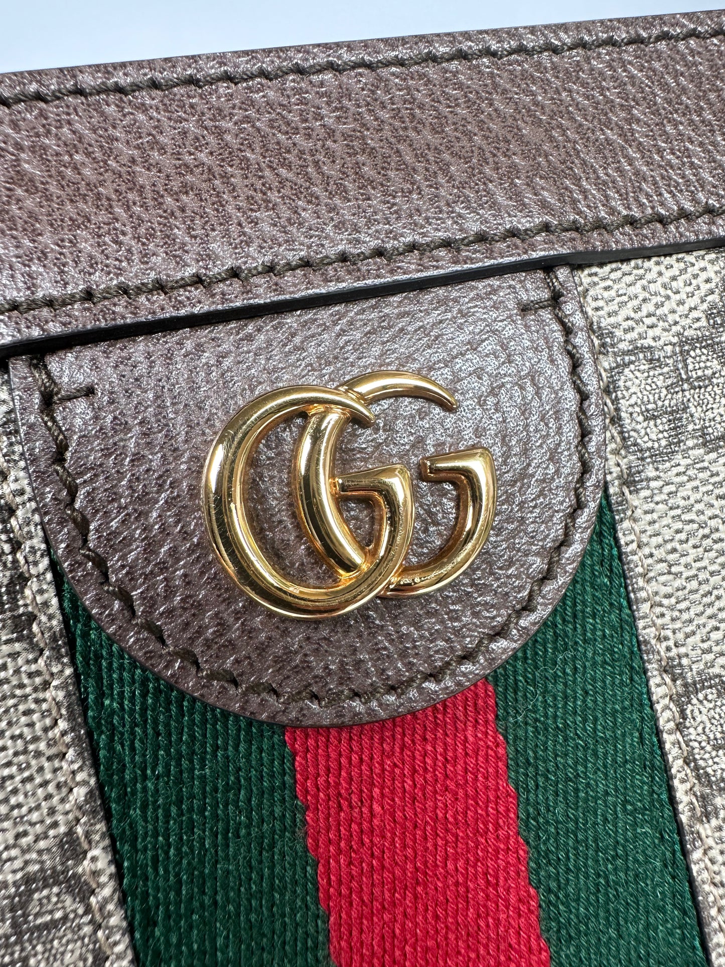 Pre-Owned Gucci Ophidia Chain Shoulder Bag Small