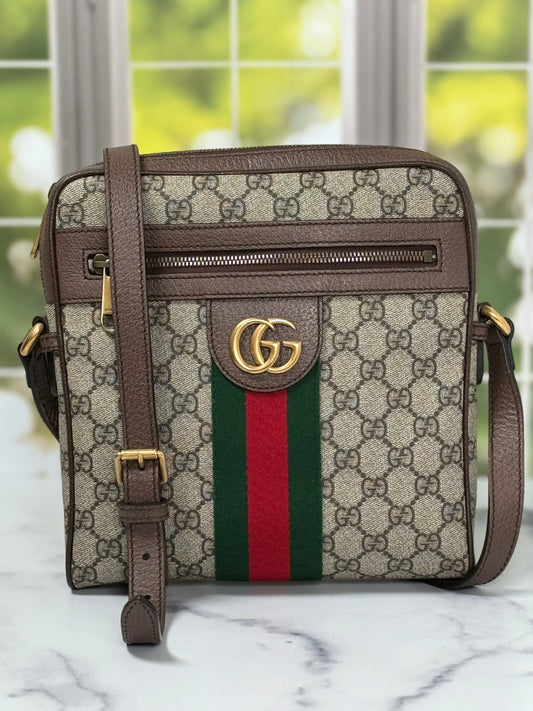 Preowned Gucci Ophidia Messenger Bag