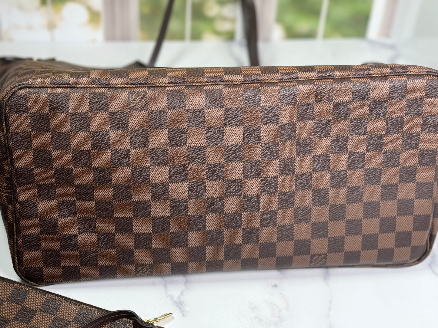 Preowned Neverful Damier Ebene GM size