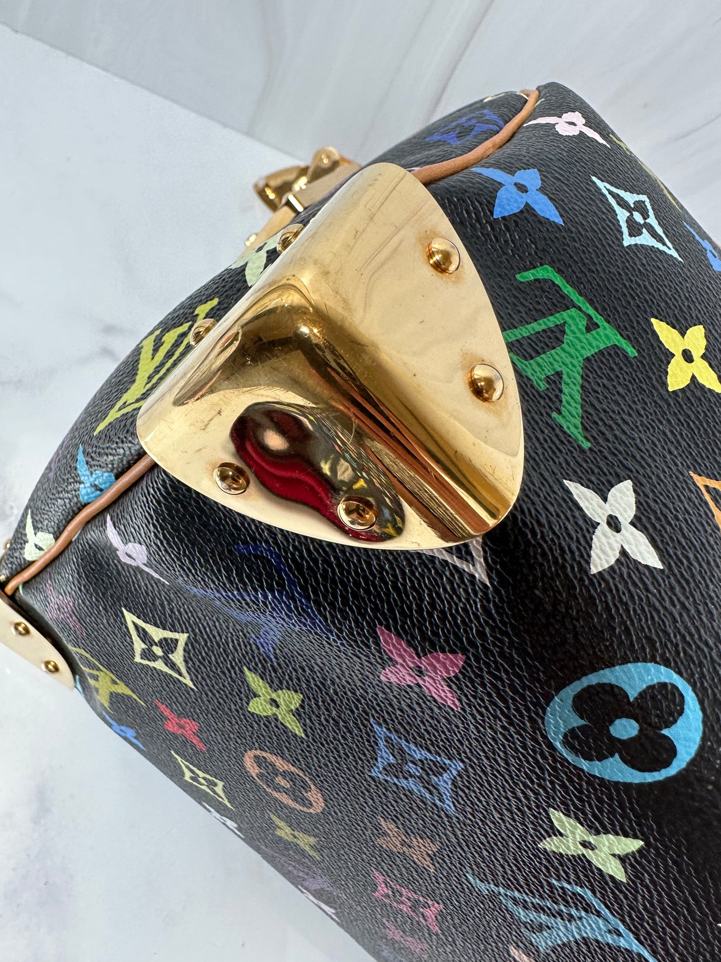 Pre-owned Louis Vuitton Speedy 30 Murakami and Wallet