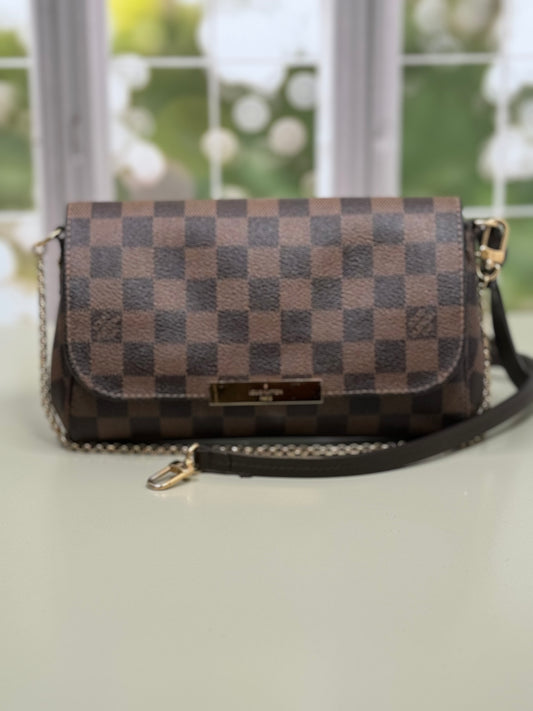 Preowned Louis Vuitton Favorite PM Damier Ebene