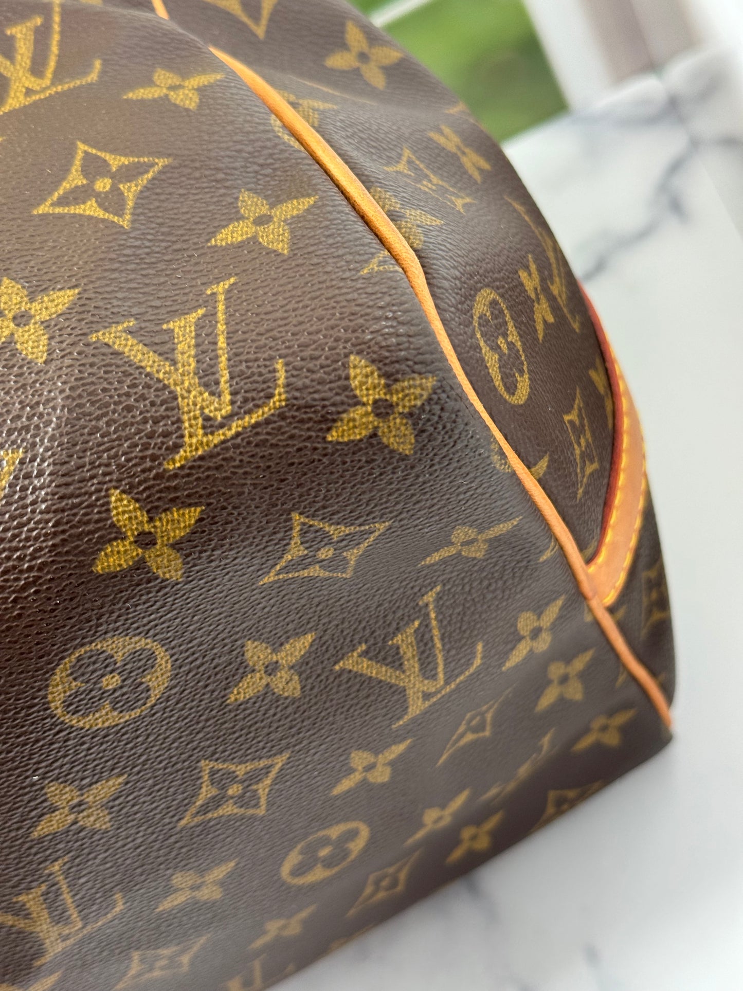 Preowned Louis Vuitton Keepall 45 Bandoliers