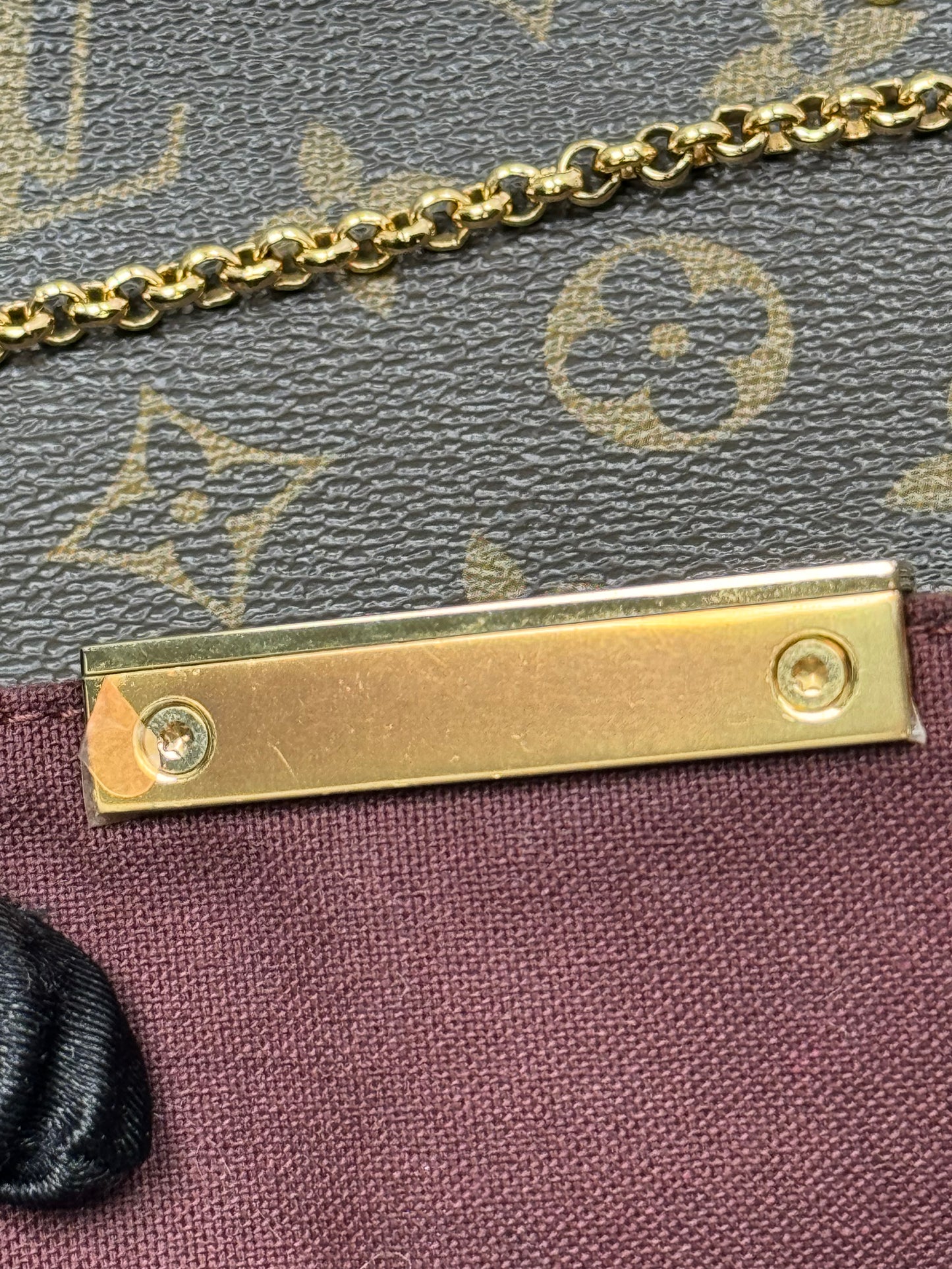 FL0148 Preowned Louis Vuitton Favorite Mm size Monogram