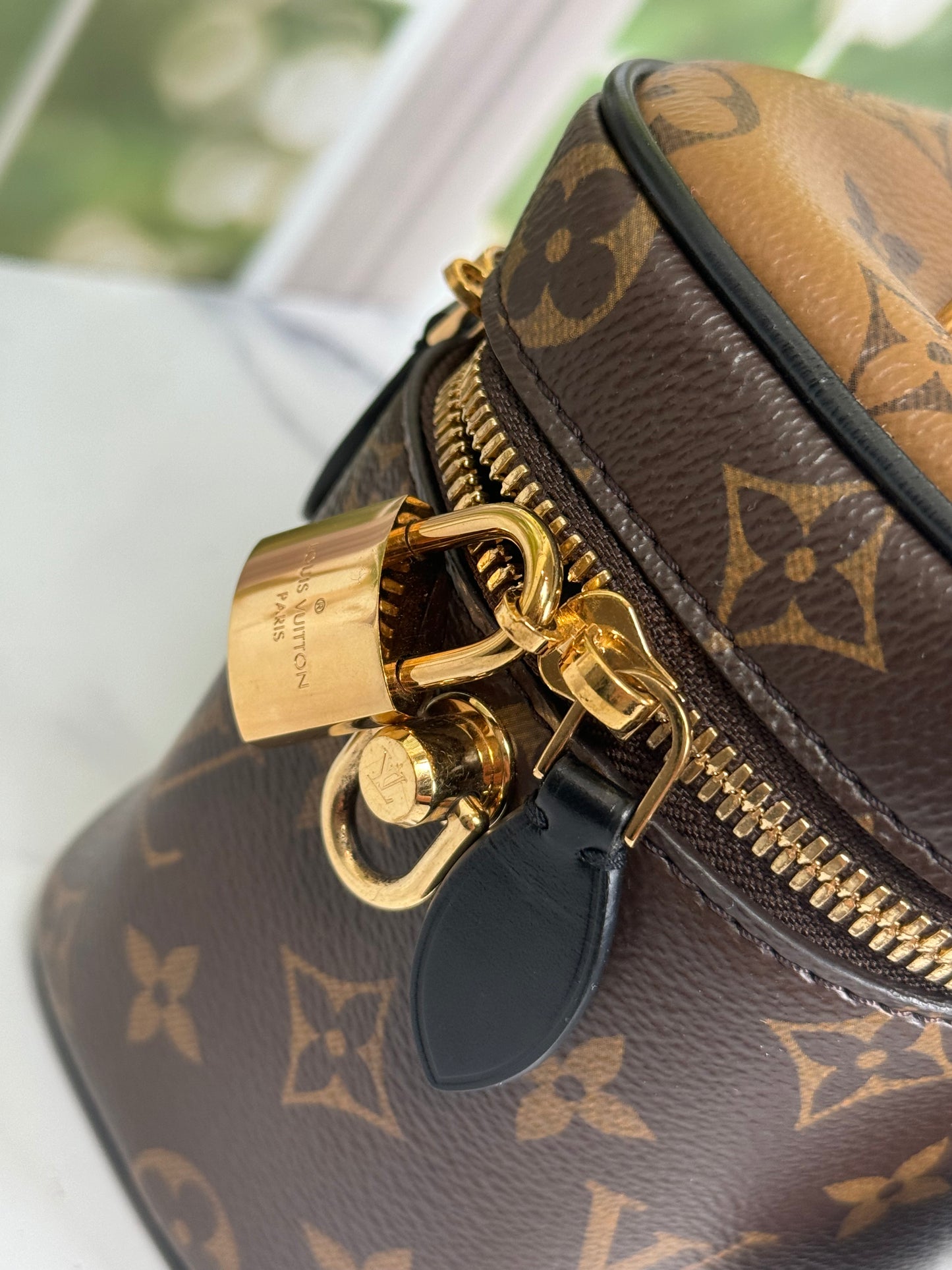 Preowned Louis Vuitton Vanity PM size