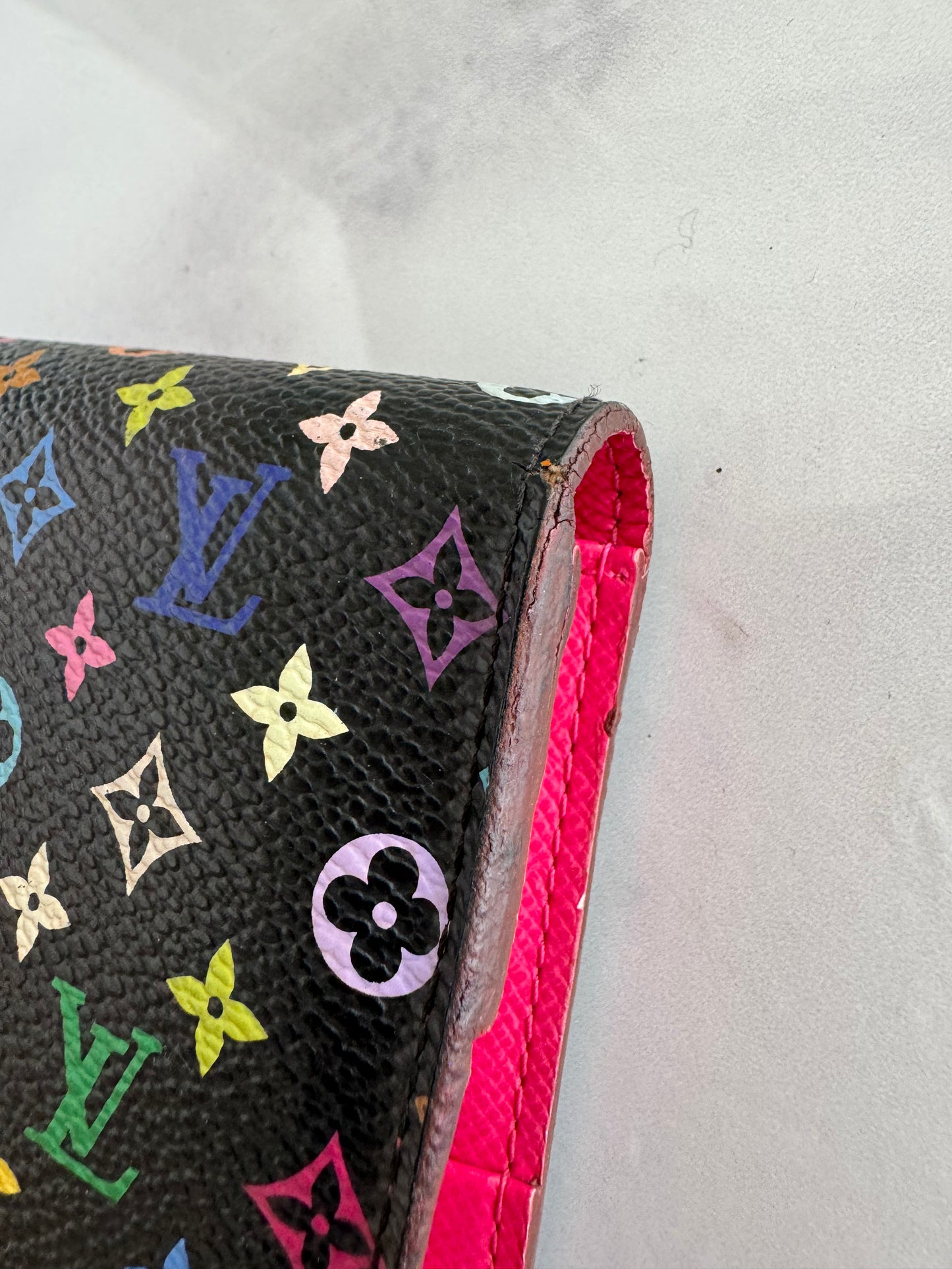 Pre-Owned Louis Vuitton Insolite Multicolor Long wallet