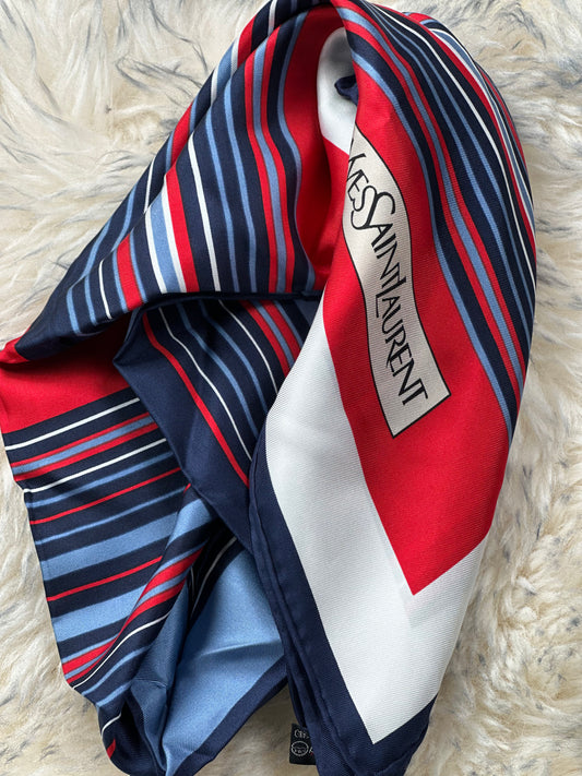 Preowned YSL scarf 31X31 inches