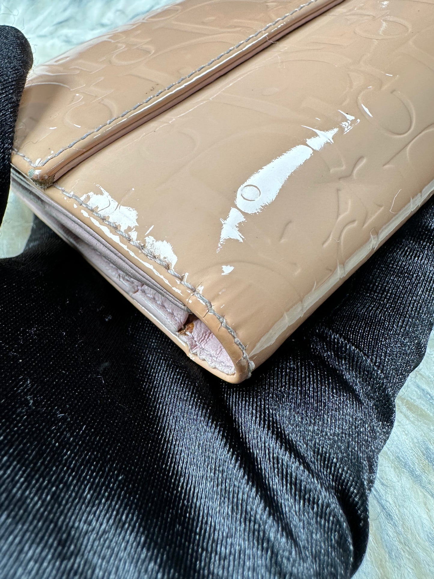 Preowned Christian Dior Compact Wallet