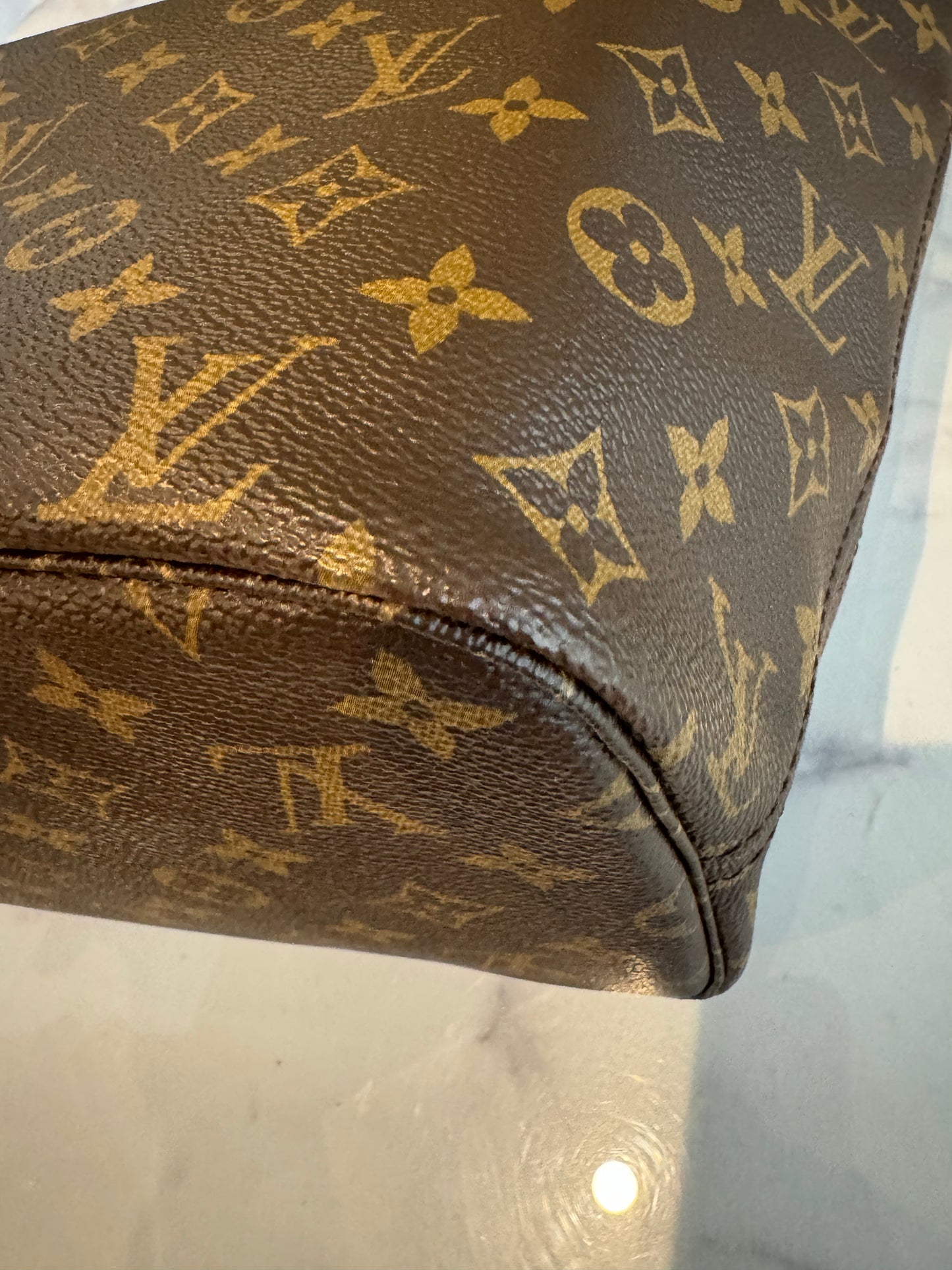 SF1174 Pre-Owned Louis Vuitton Neverful MM size