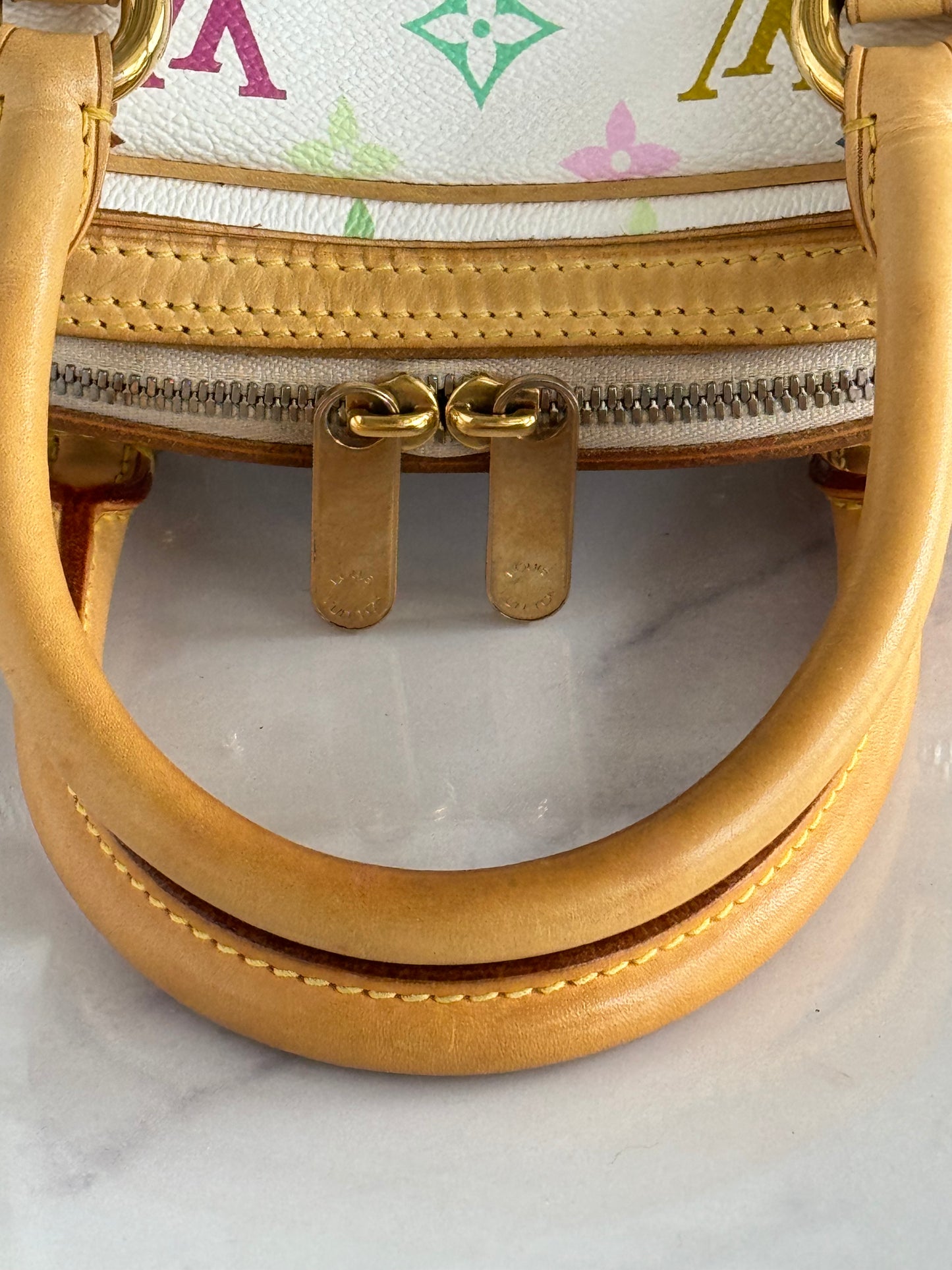 Pre-Owned Louis Vuitton Multicolor Priscilla White SP0086