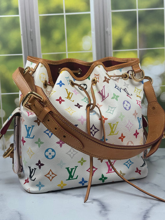 Preowned Louis Vuitton Neonoe Multicolor