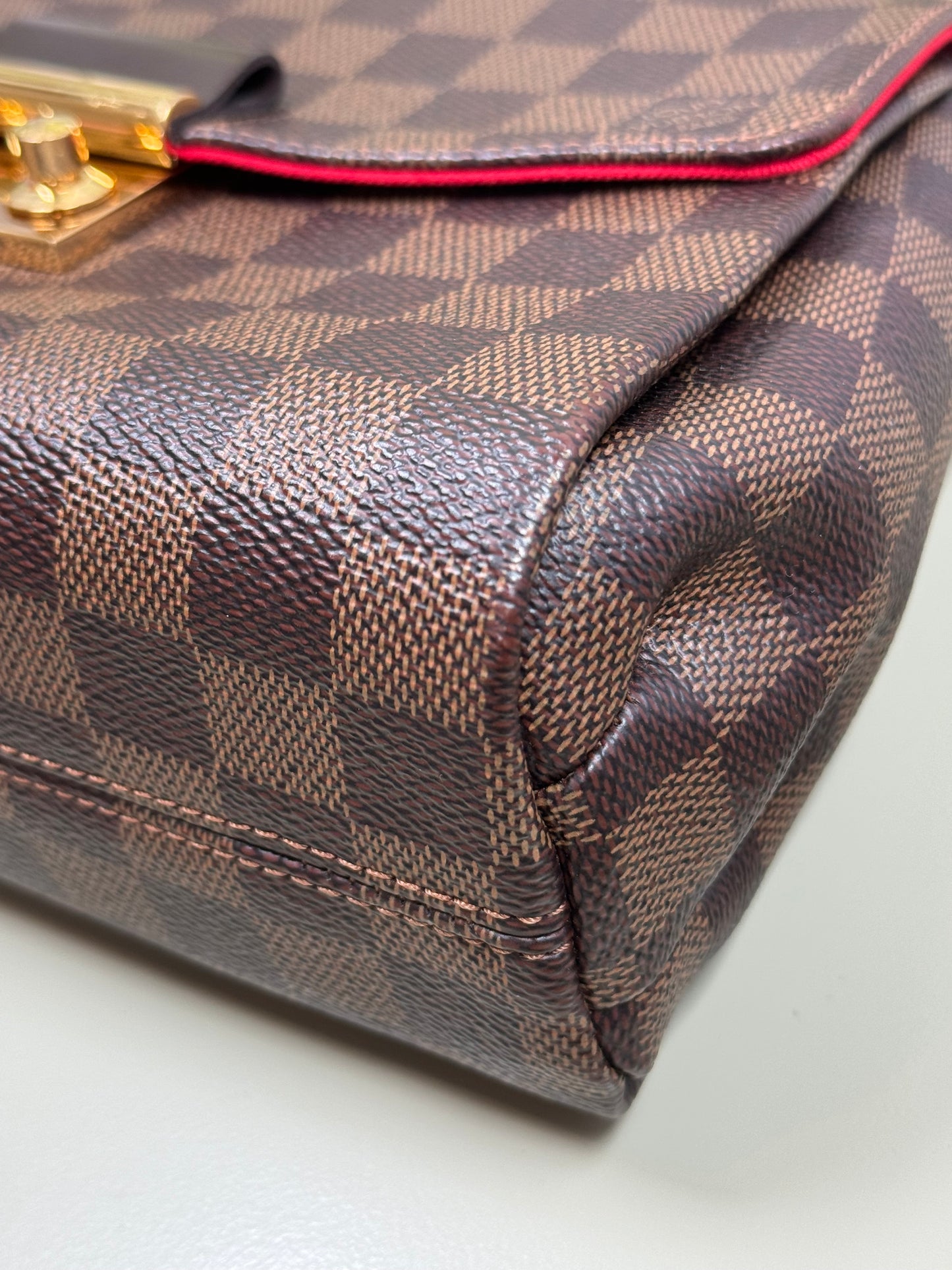 Preowned Louis Vuitton Croisette Damier Ebene