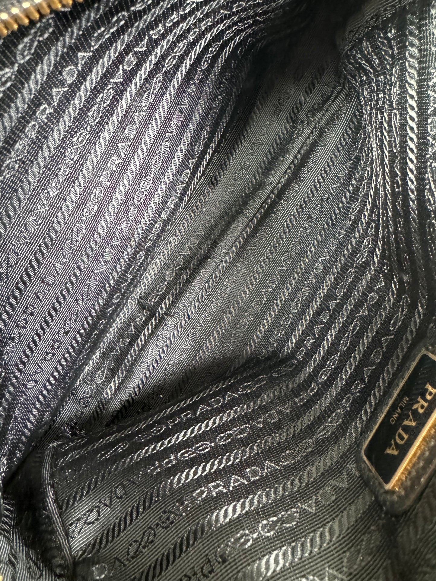 Preowned Prada Double zip Camera Bag