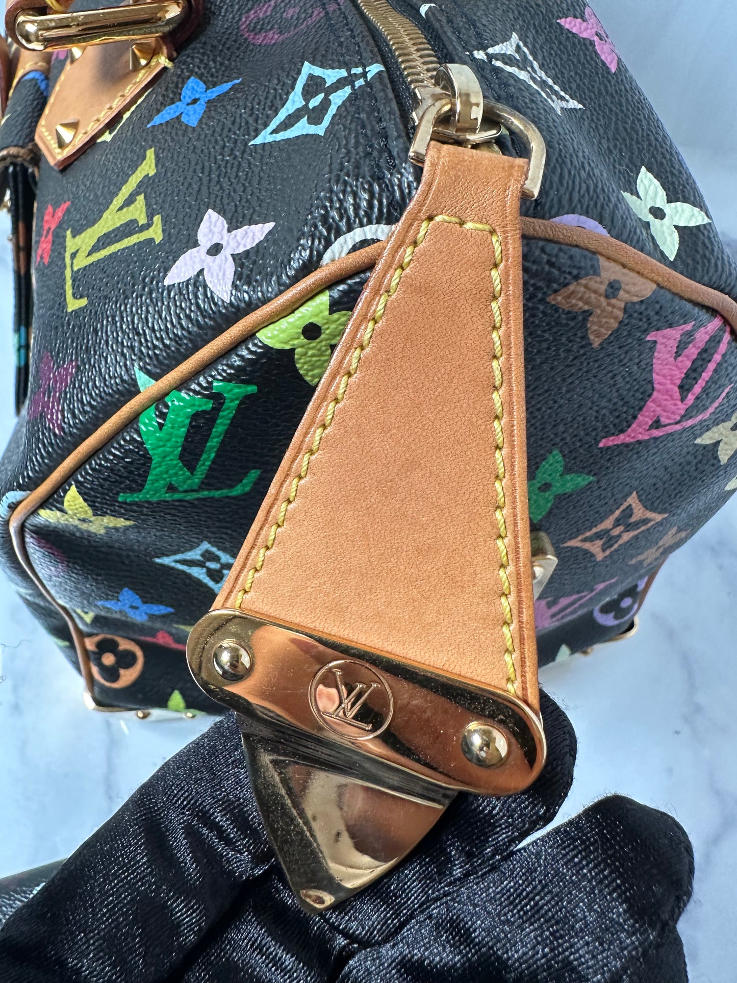 Pre-owned Louis Vuitton Speedy 30 Murakami and Wallet