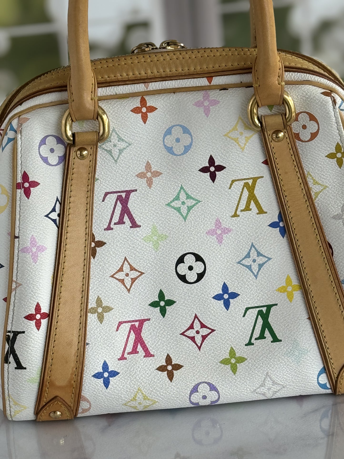 Pre-Owned Louis Vuitton Multicolor Priscilla White SP0086