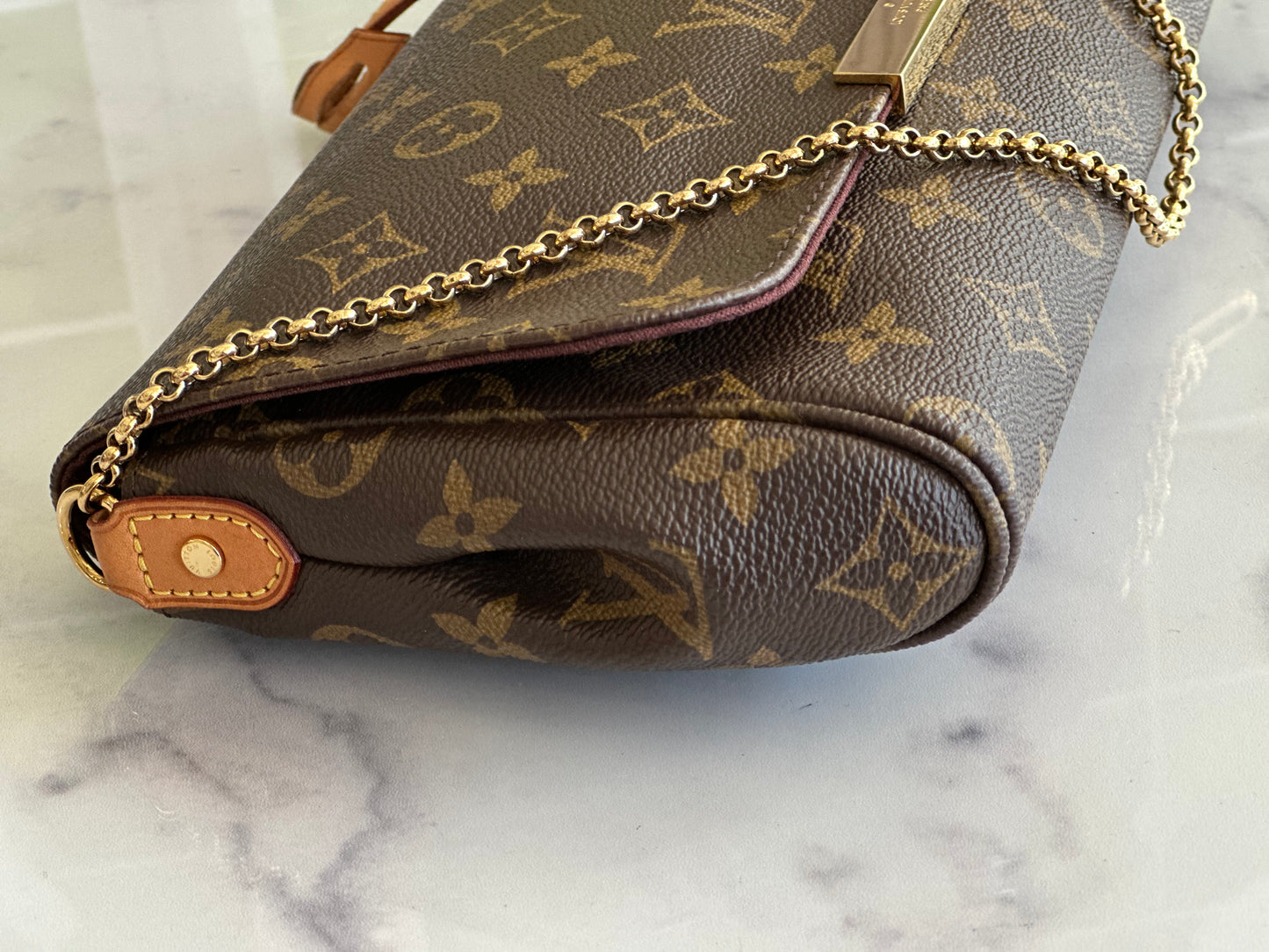 Preowned Louis Vuitton Favorite Monogram Mm Size