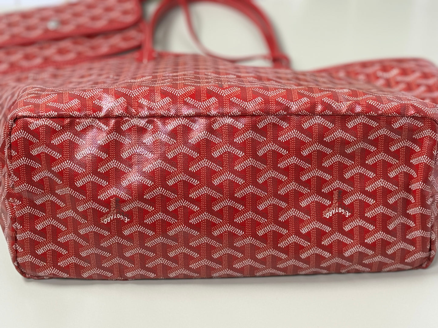 Preowned Goyard St Louis PM size Rouge(Red)