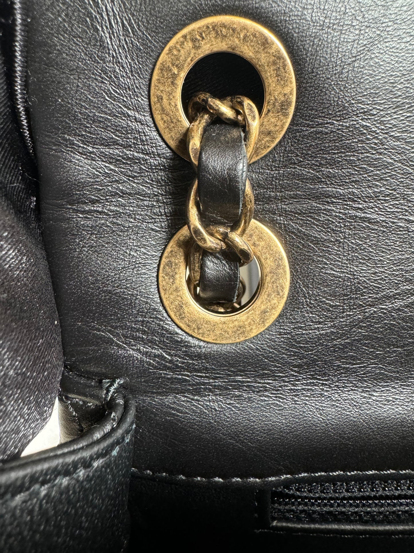 Preowned Chanel Medallion Medium Flap