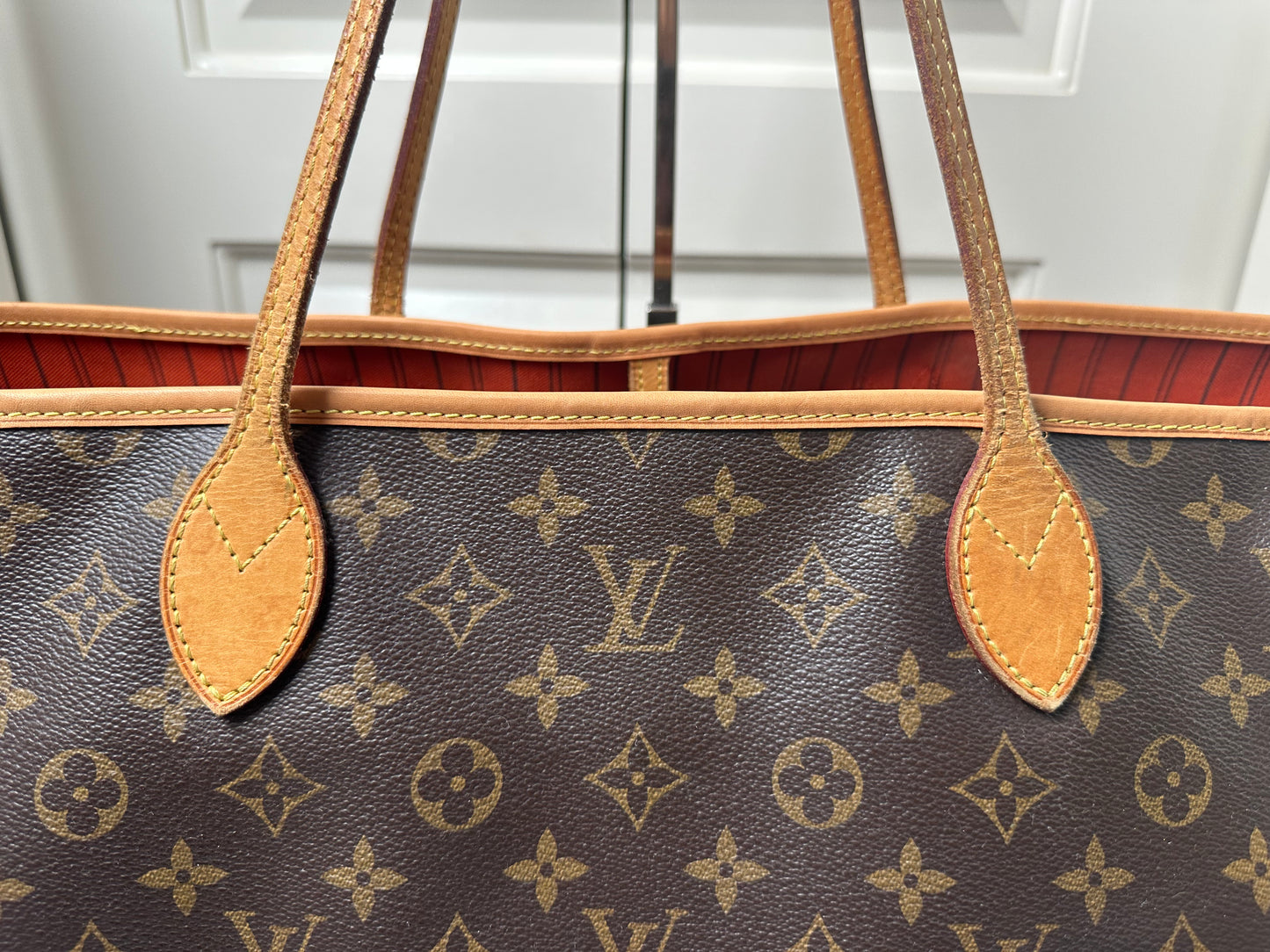 FL4173 Preowned Louis Vuitton Neverful GM size