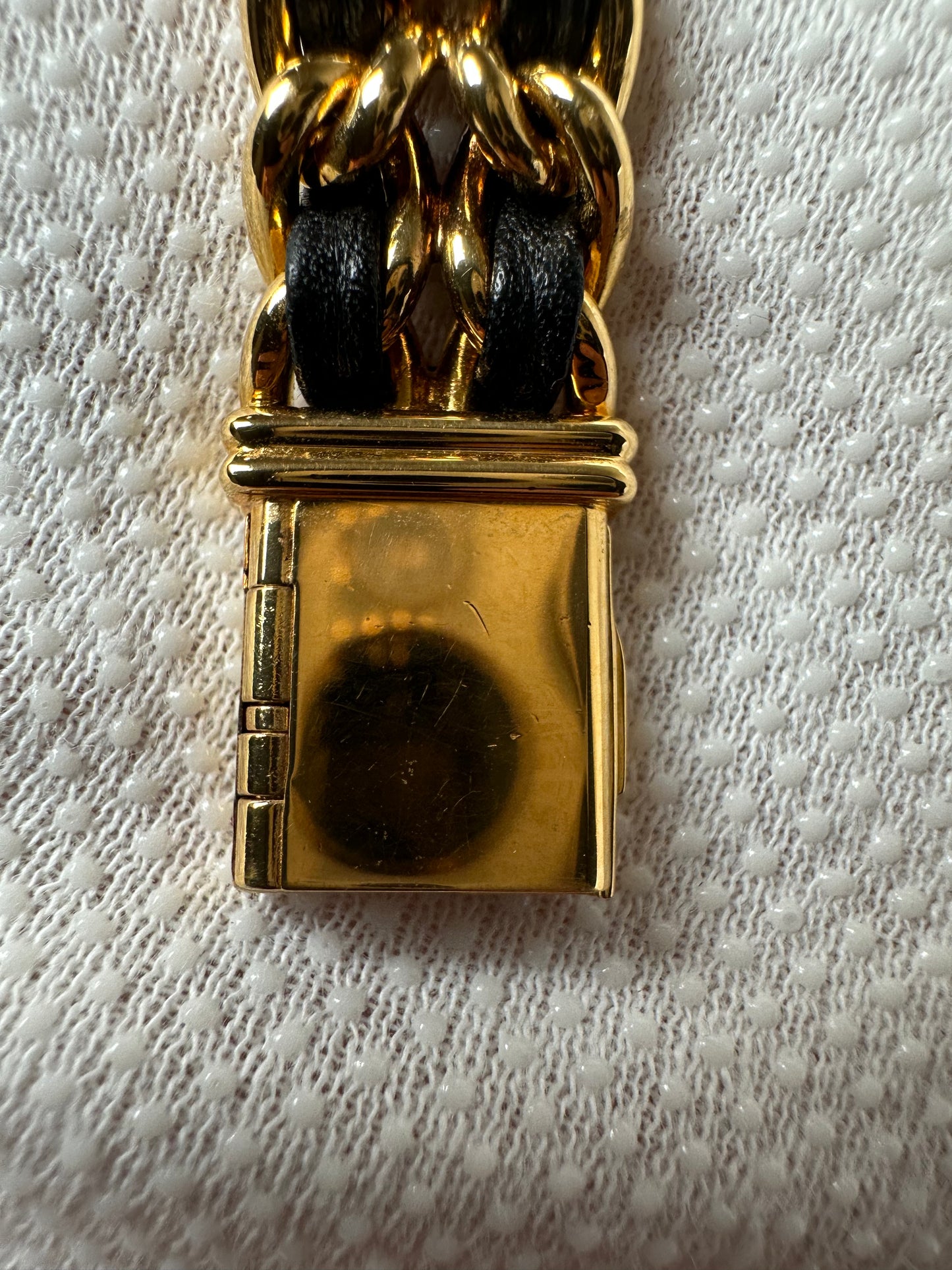 Preowned Chanel Premier Watch Gold Plated