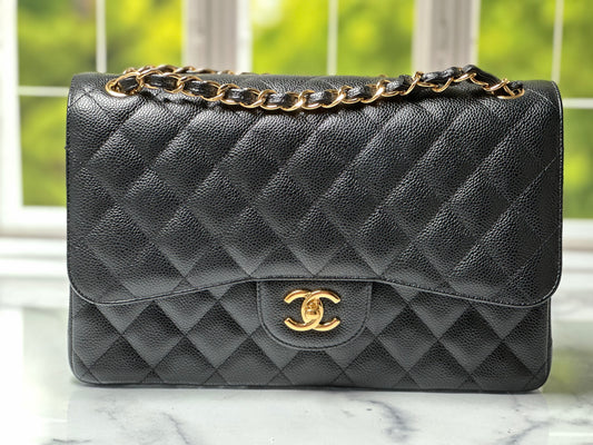 Chanel Classic Jumbo Double Flap GHW 23460213