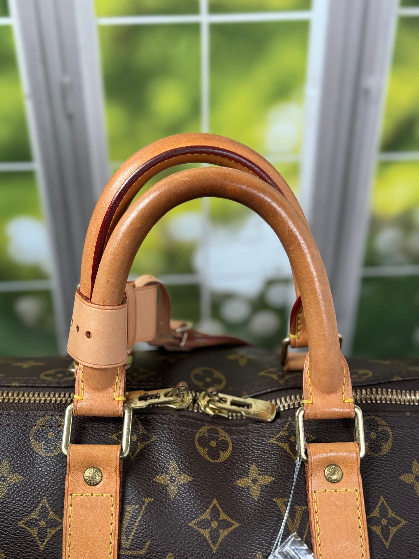 Preowned Louis Vuitton Keepall 45 Bandoliers