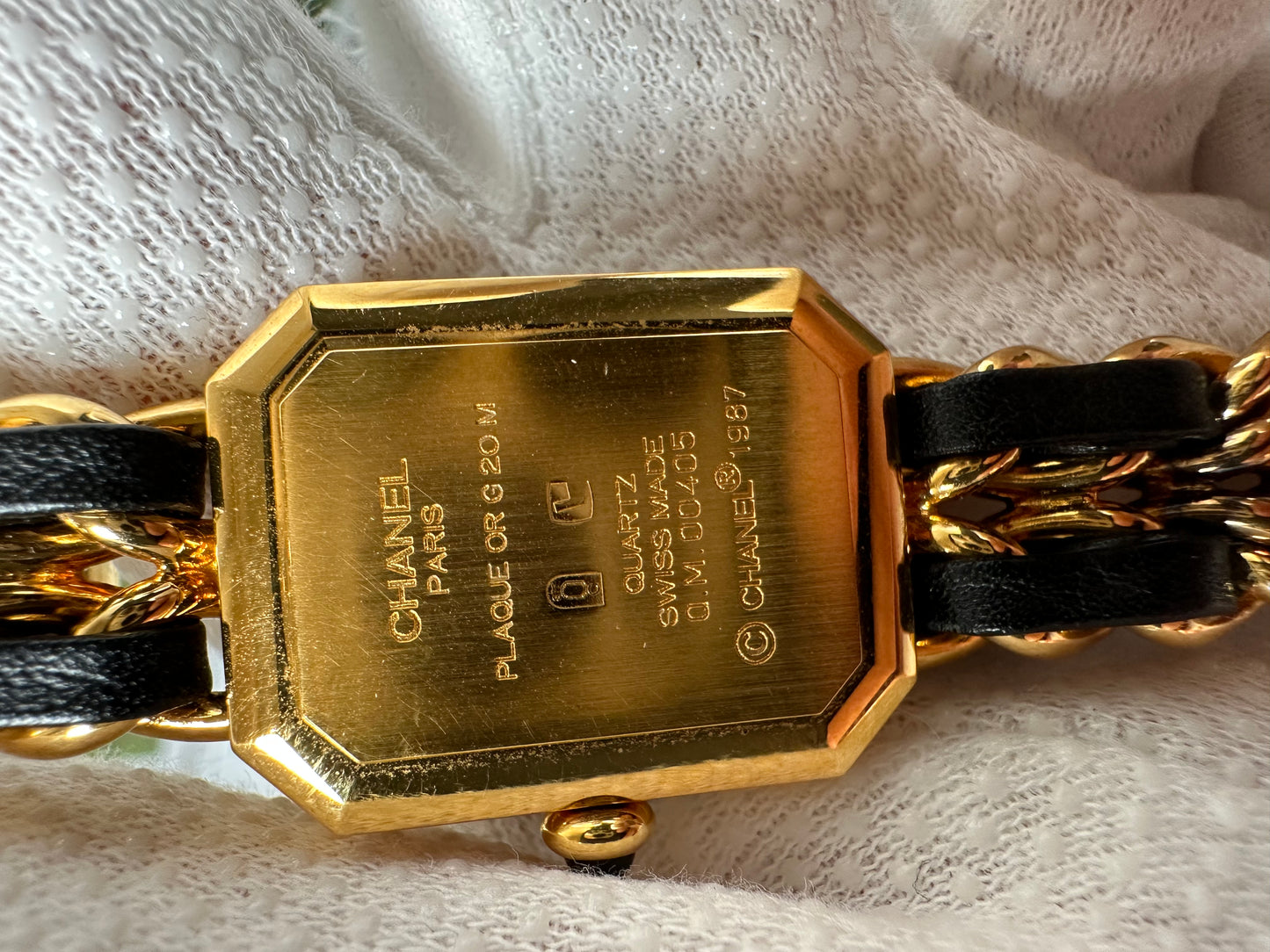 Preowned Chanel Premier Watch Gold Plated