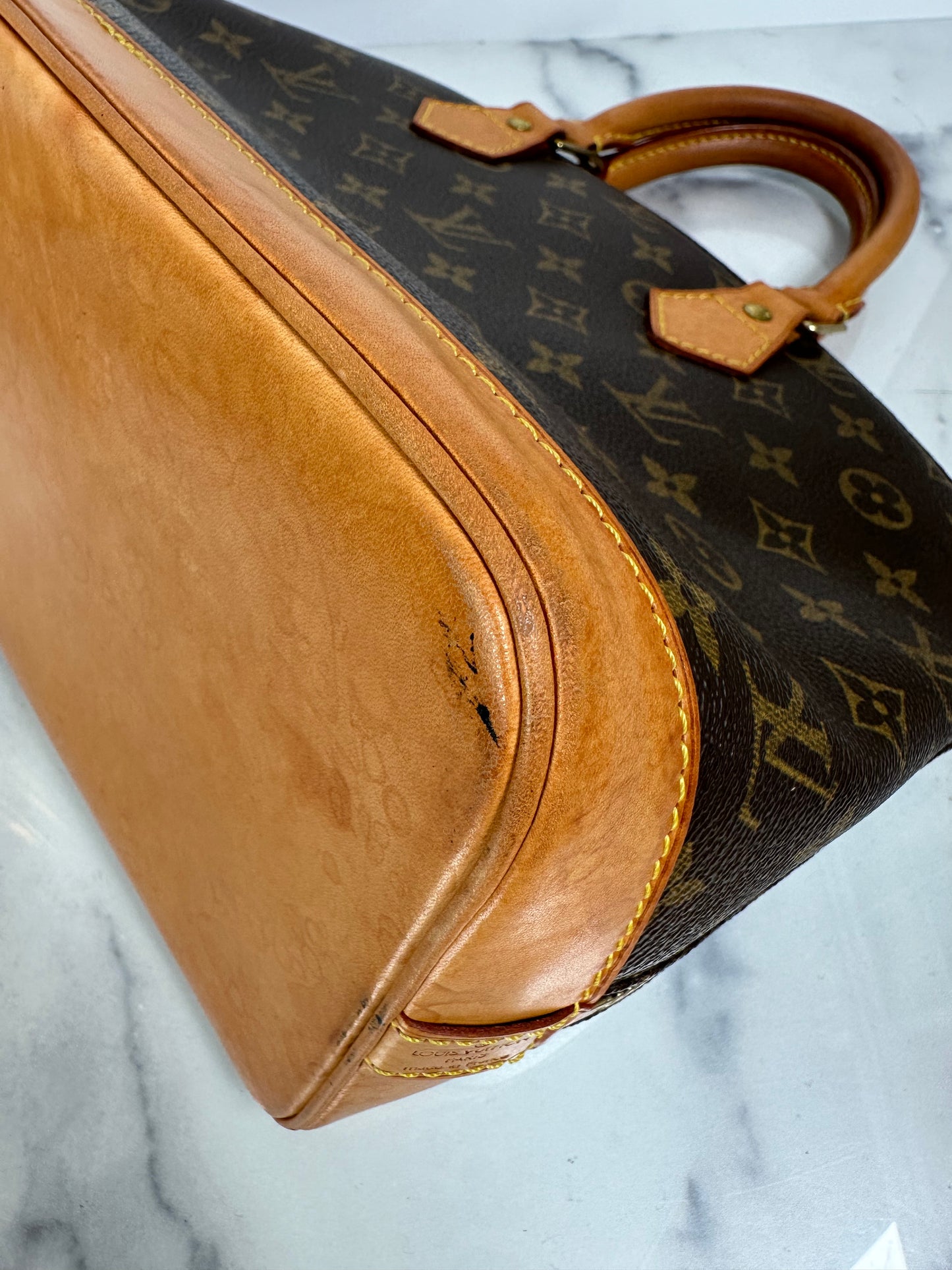 Pre-Owned Louis Vuitton Alma Monogram PM