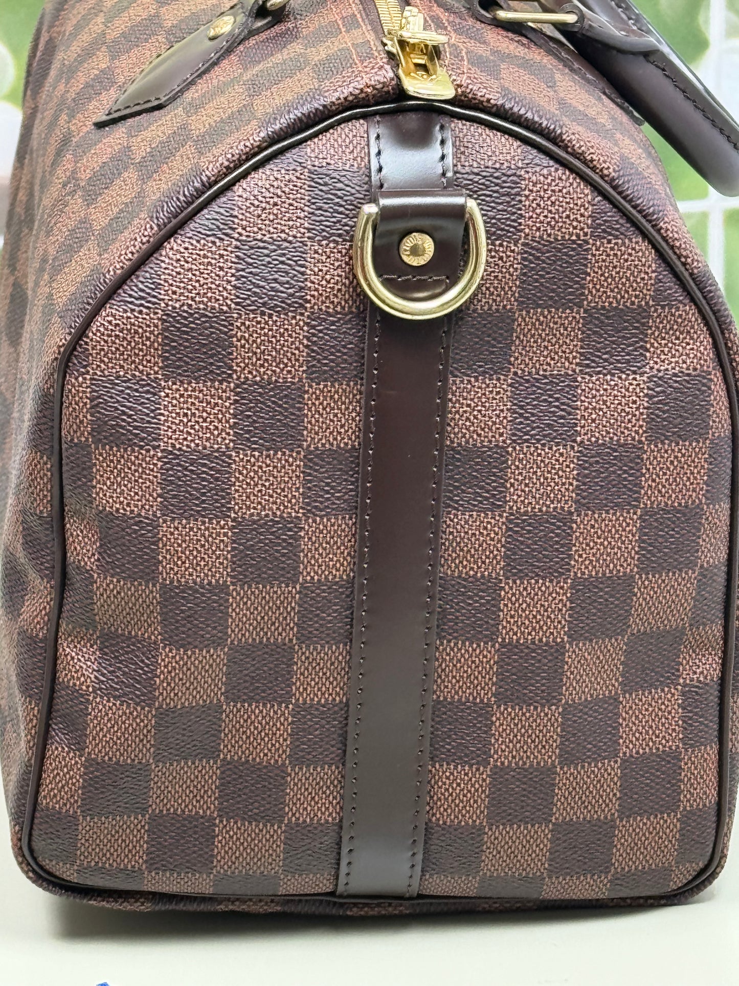 Preowned Louis Vuitton Speedy 30B Damier Ebene