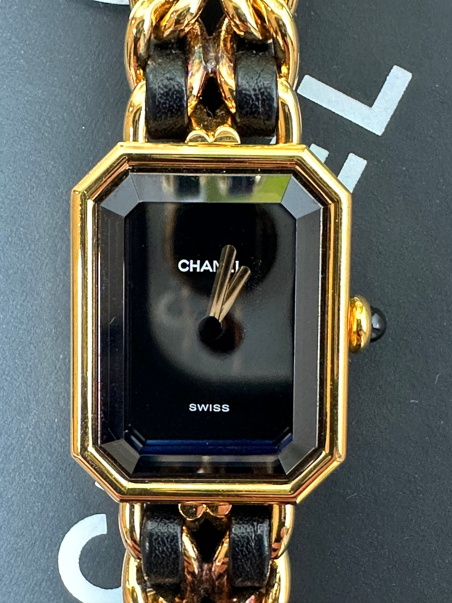 Preowned Chanel Premier Watch Gold Plated