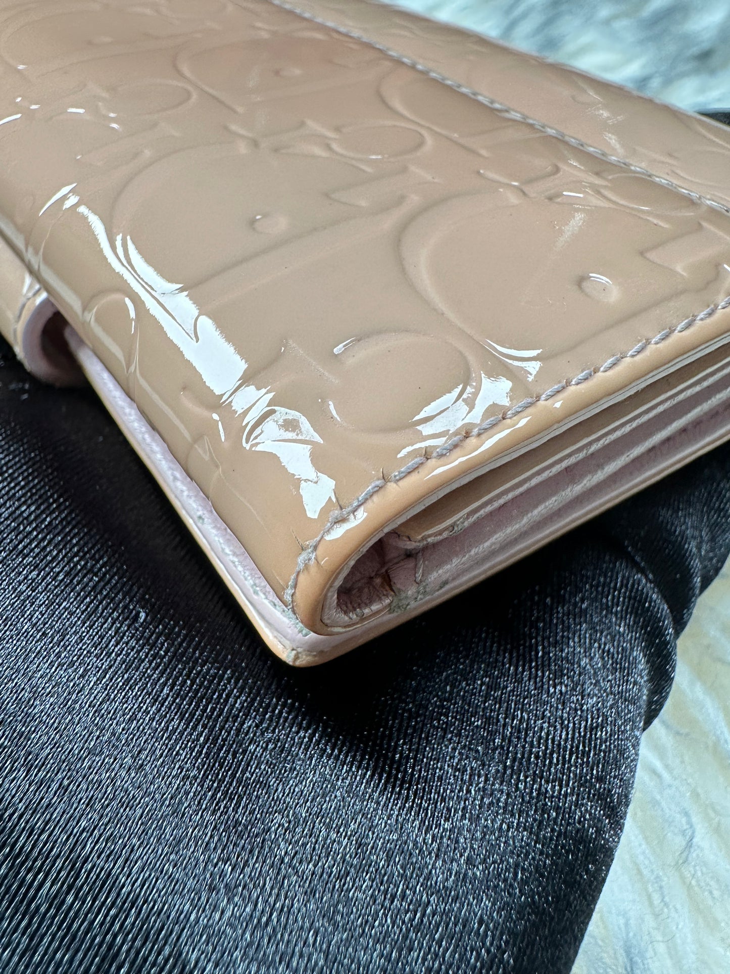 Preowned Christian Dior Compact Wallet