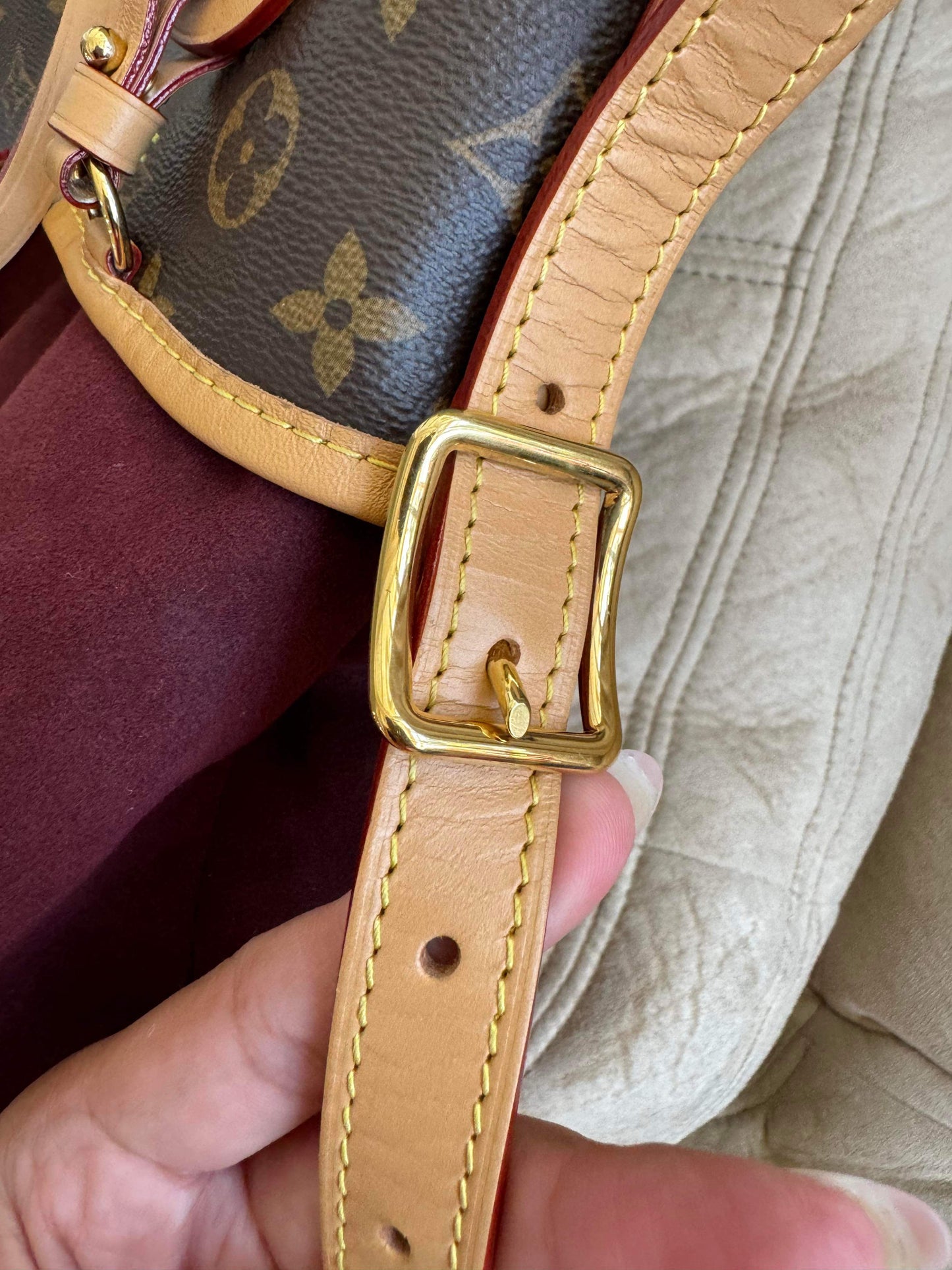 Preowned Louis Vuitton Carry all PM size