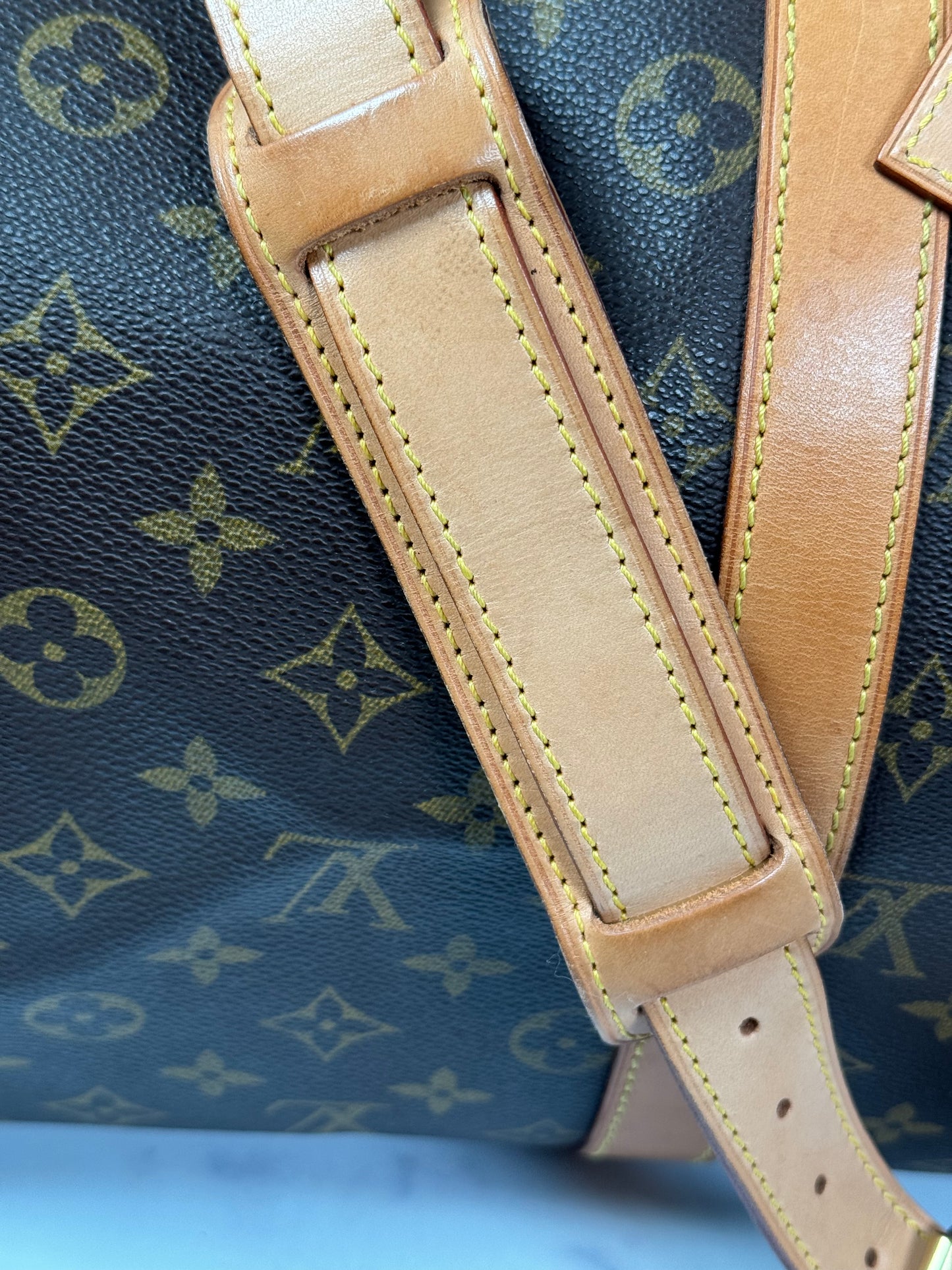 Preowned Louis Vuitton Keepall 45 Bandoliers