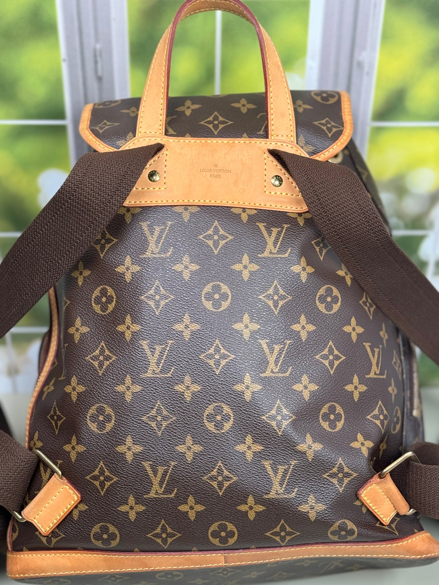 Preowned Louis Vuitton Bosphore Backpack Monogram