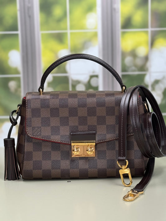 Preowned Louis Vuitton Croisette Damier Ebene