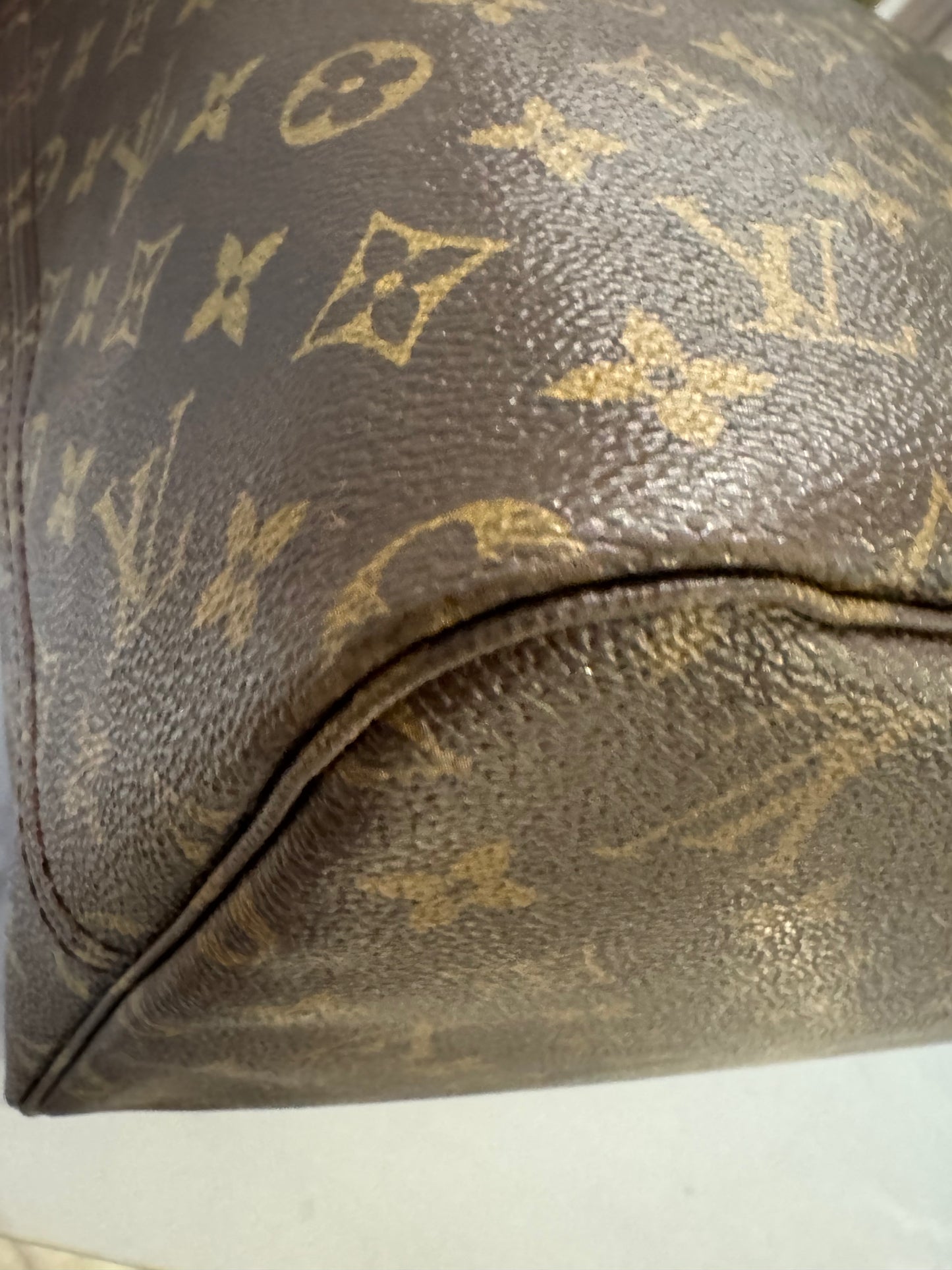 FL1195 Pre-Owned Louis Vuitton Neverful GM size Monogram