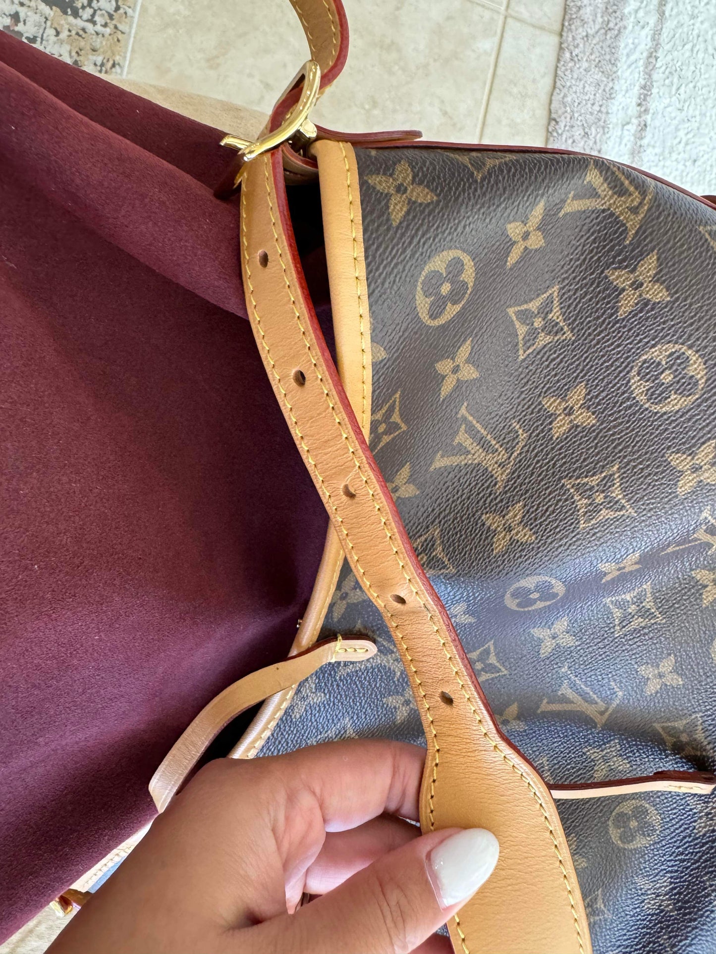 Preowned Louis Vuitton Carry all PM size