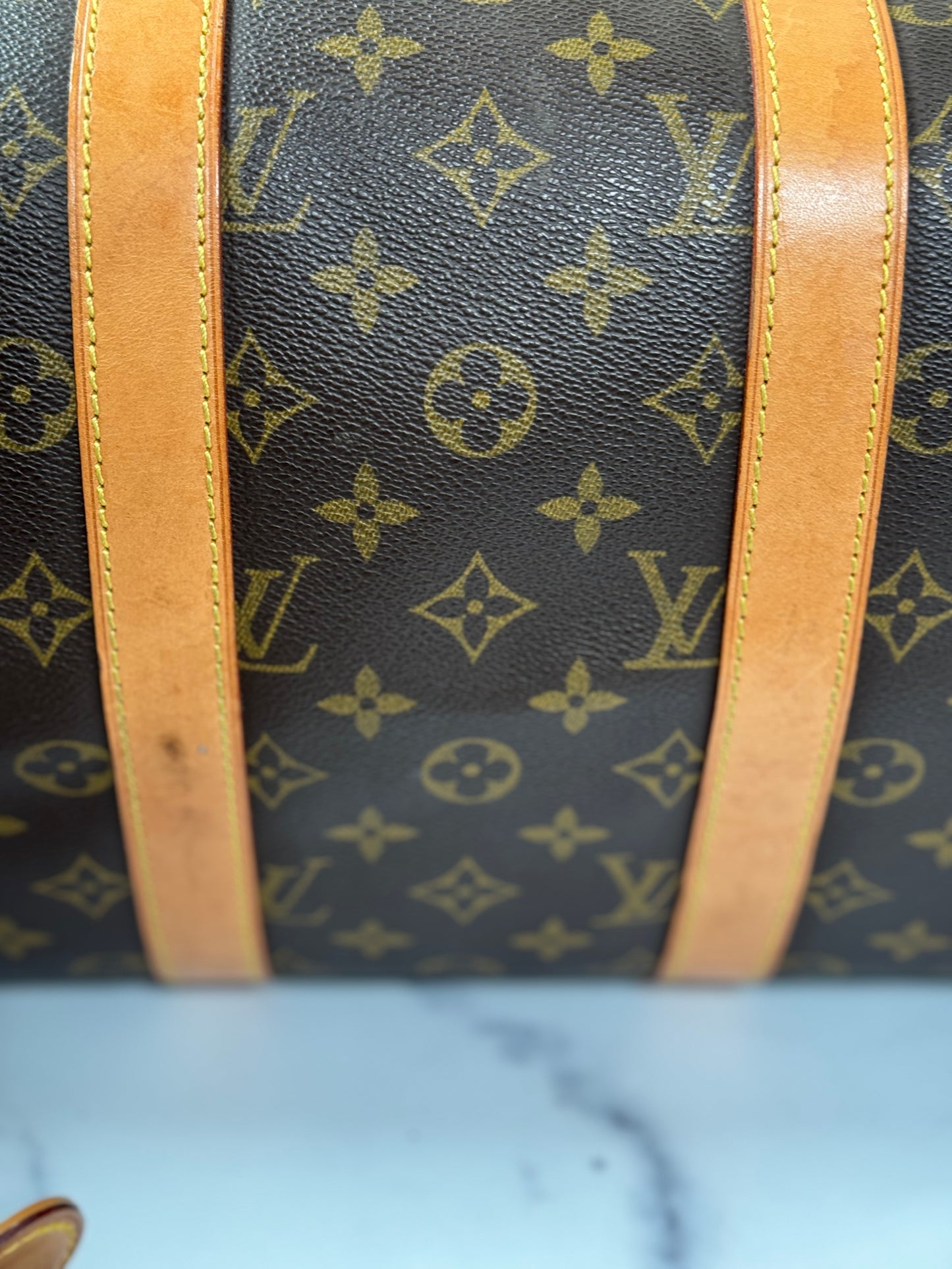 Preowned Louis Vuitton Keepall 45 Bandoliers