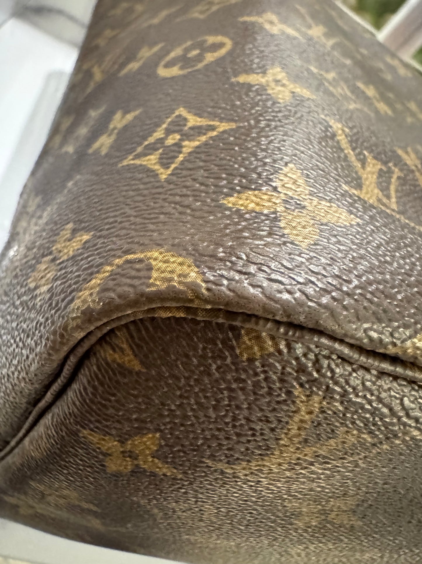 FL1195 Pre-Owned Louis Vuitton Neverful GM size Monogram