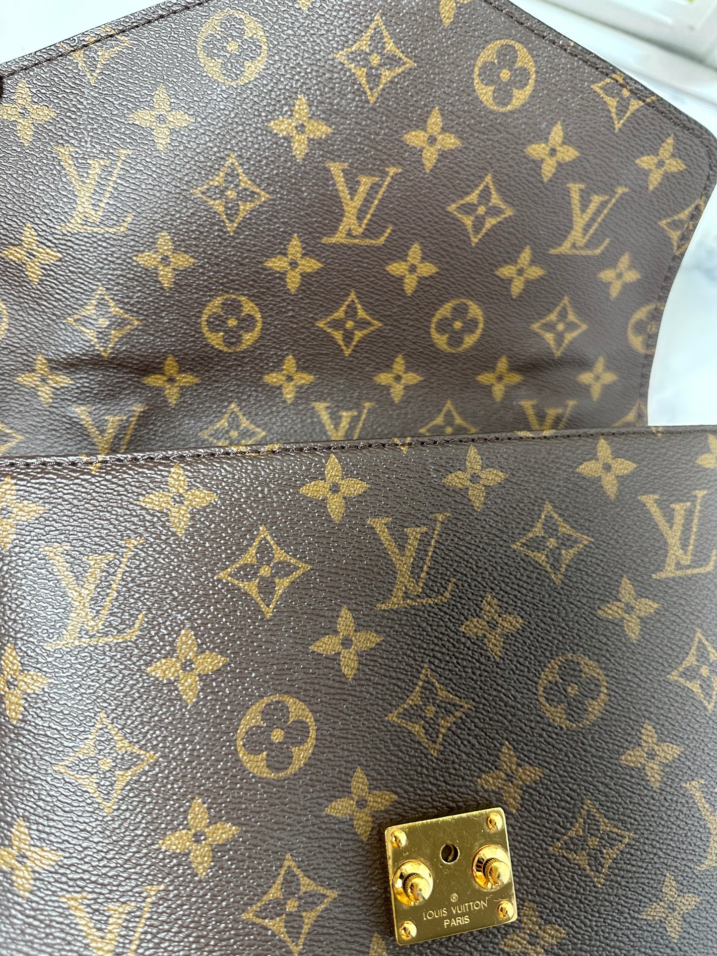 Preowned Louis Vuitton Braided Metis Hobo