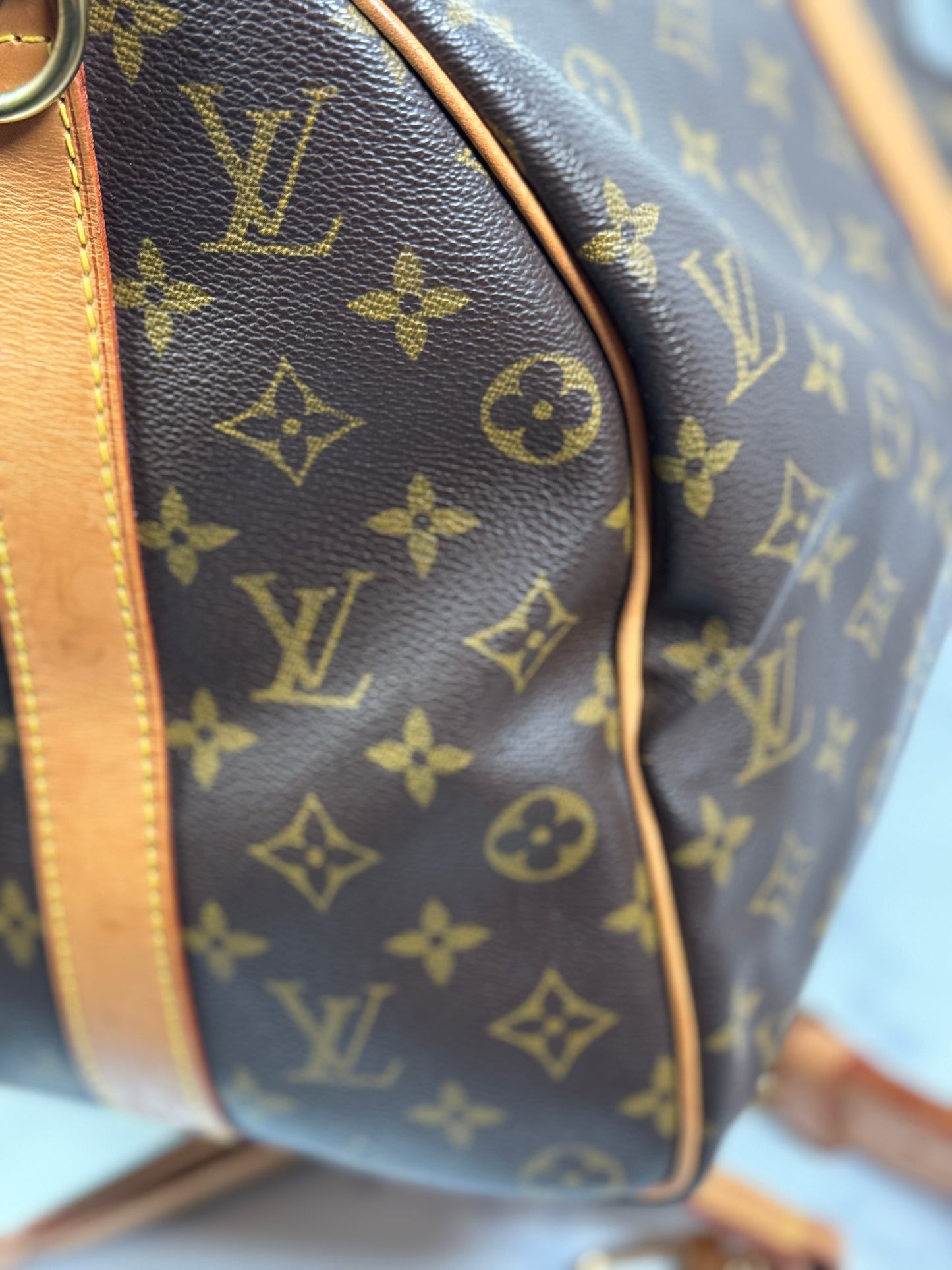 Preowned Louis Vuitton Keepall 45 Bandoliers