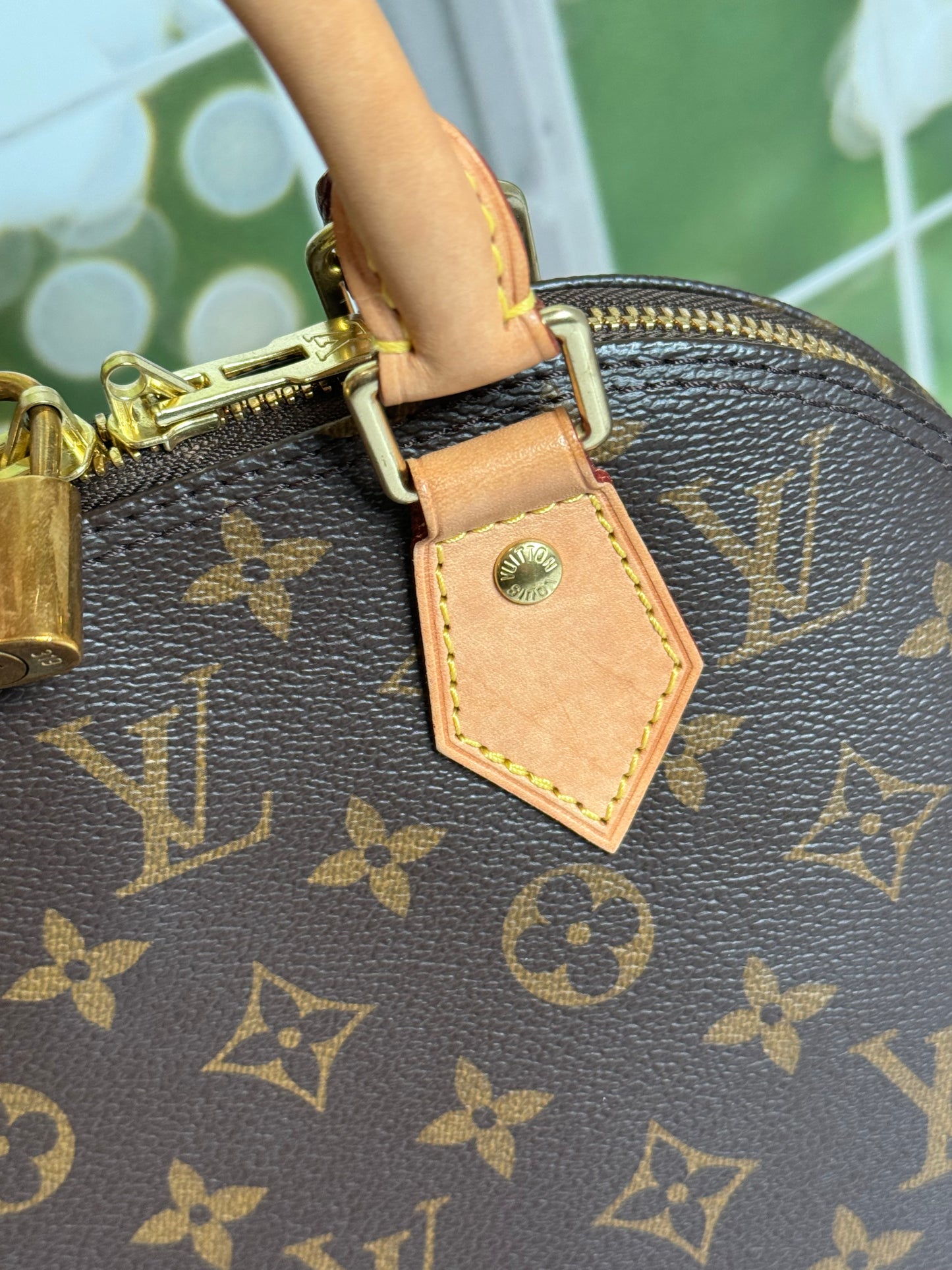 Preowned Louis Vuitton Alma Bb monogram