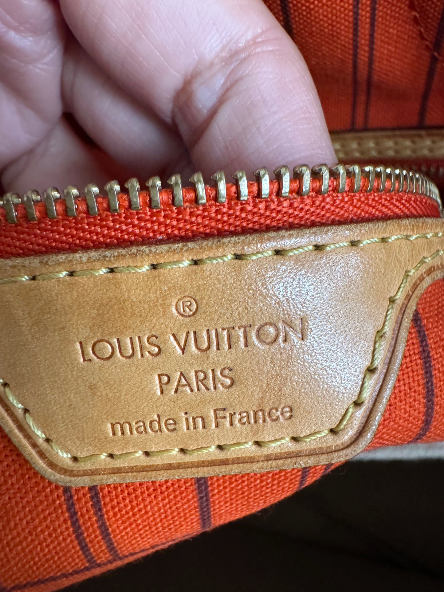 FL4173 Preowned Louis Vuitton Neverful GM size