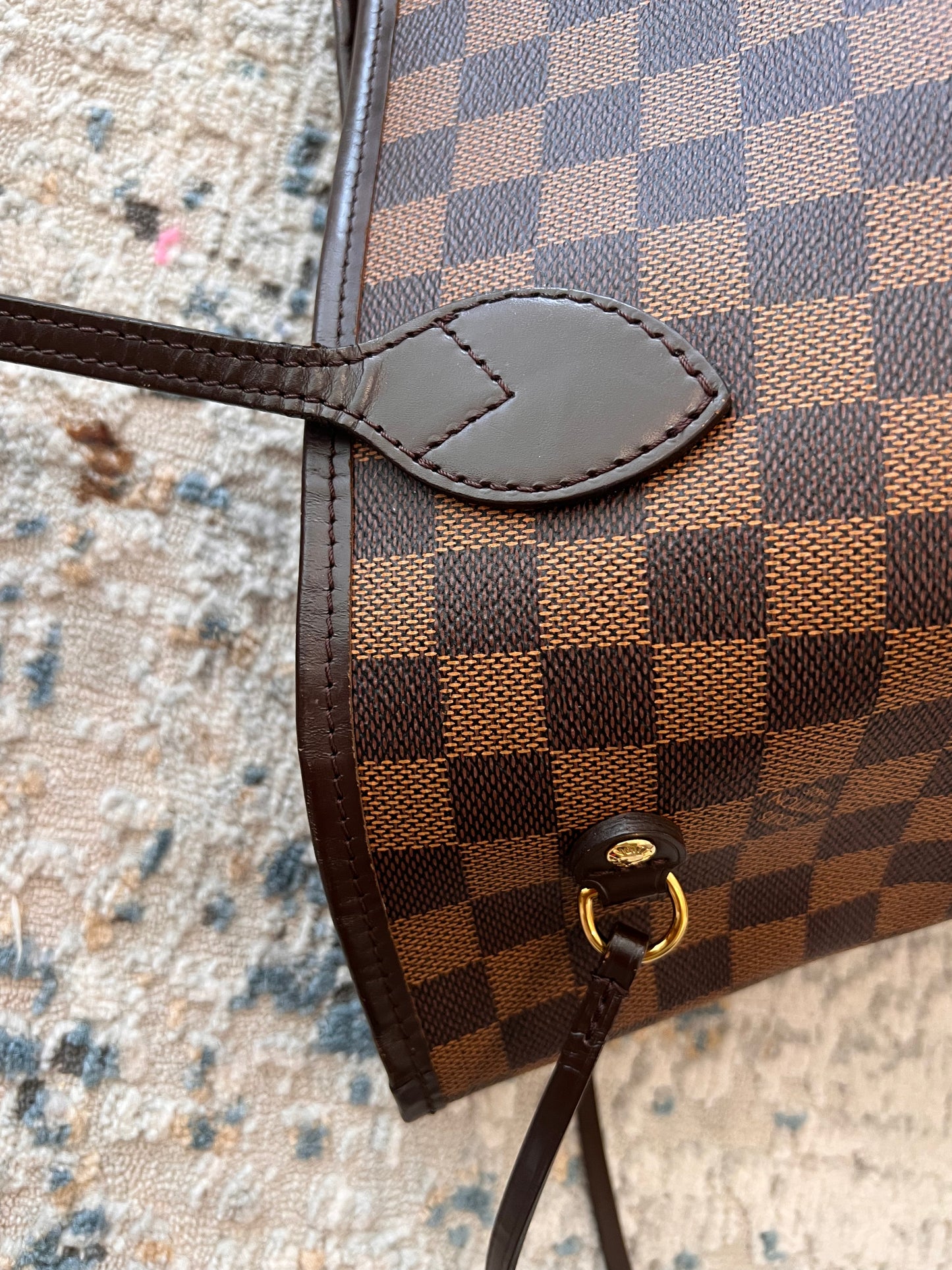 Louis Vuitton Neverful MM Size Damier Ebene