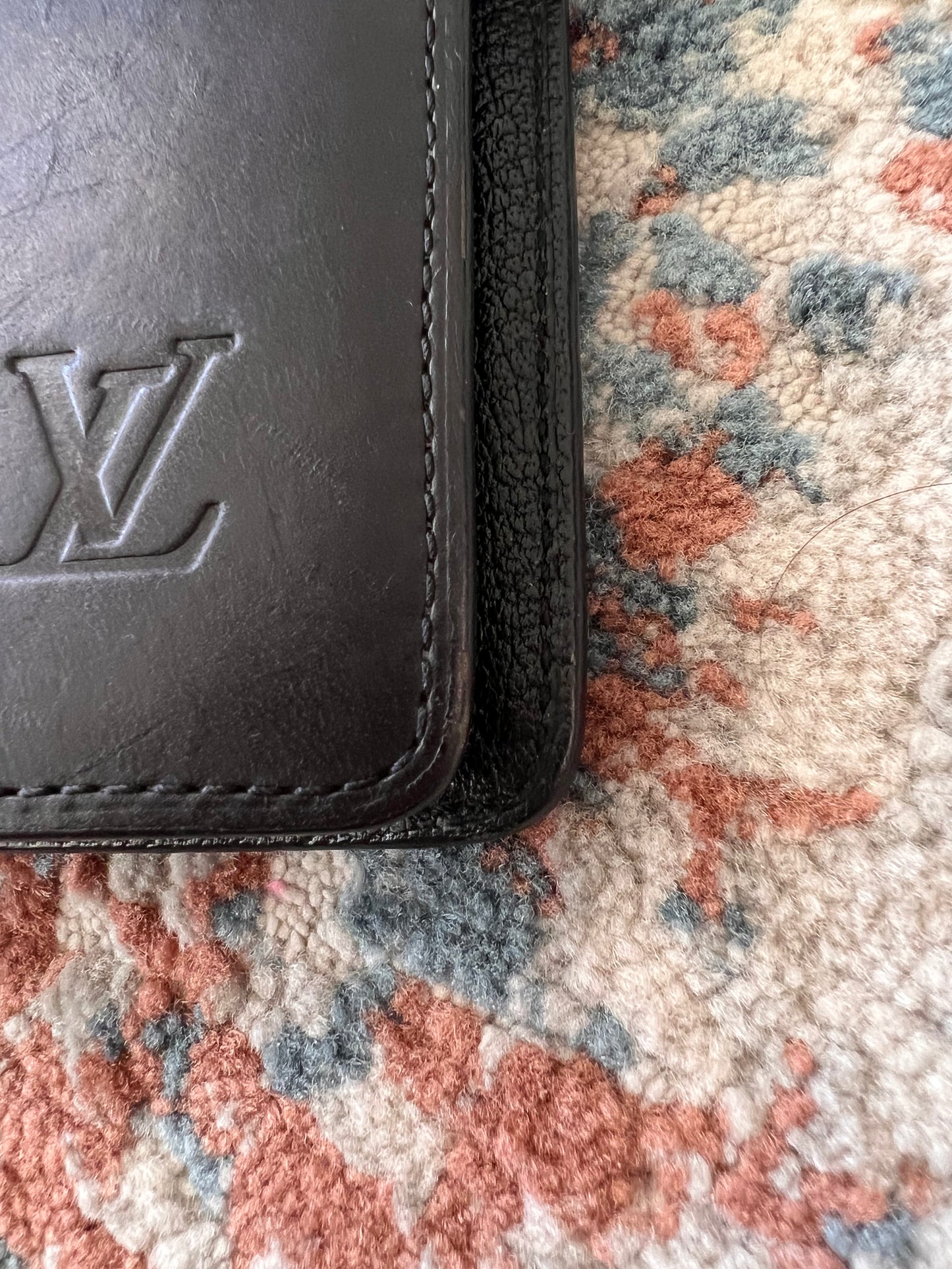 Louis Vuitton Agenda Mm black