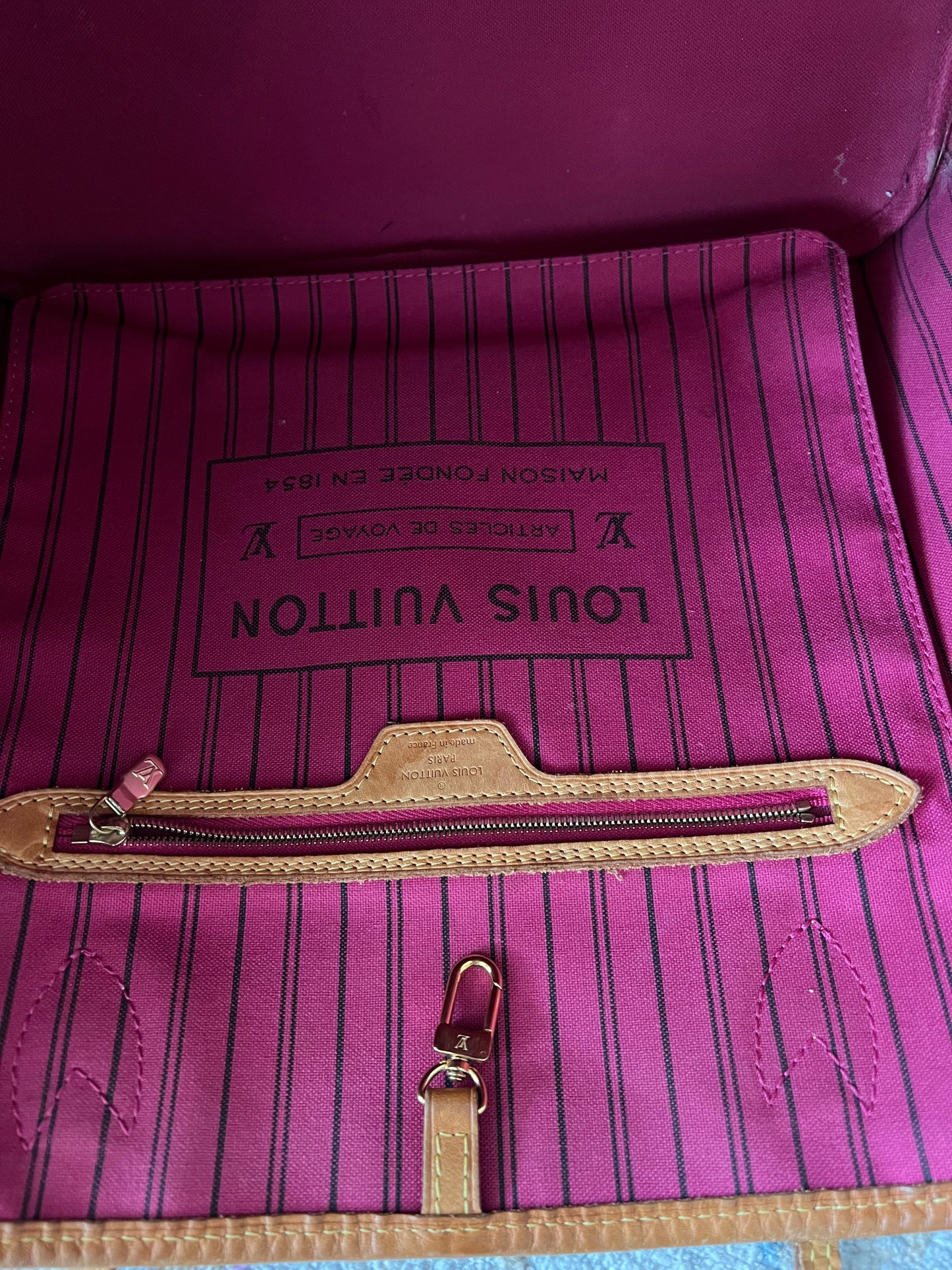 Louis Vuitton Neverful Mm size Mono